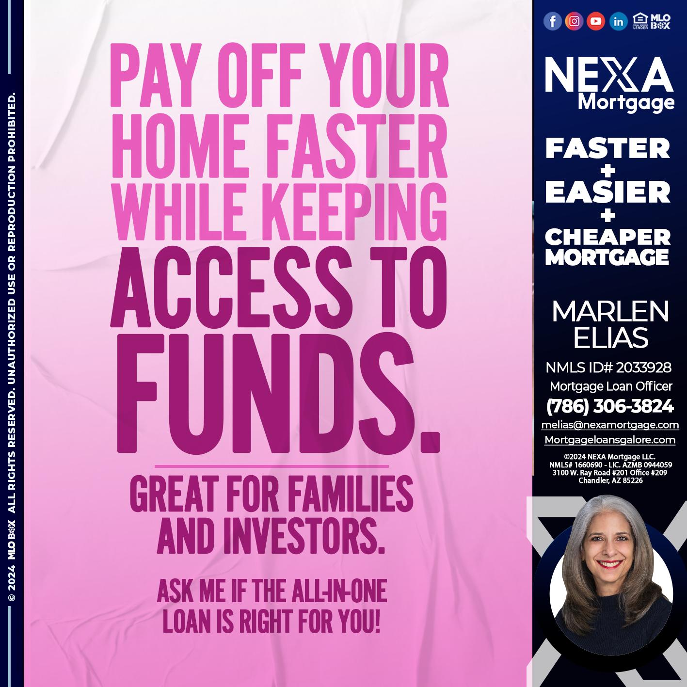 PAY OFF YOUR - Marlen Elias -Mortgage Loan Officer