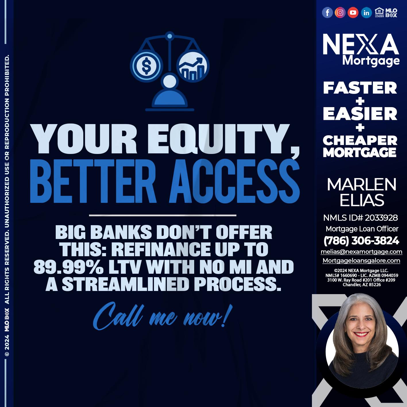 YOUR EQUITY - Marlen Elias -Mortgage Loan Officer