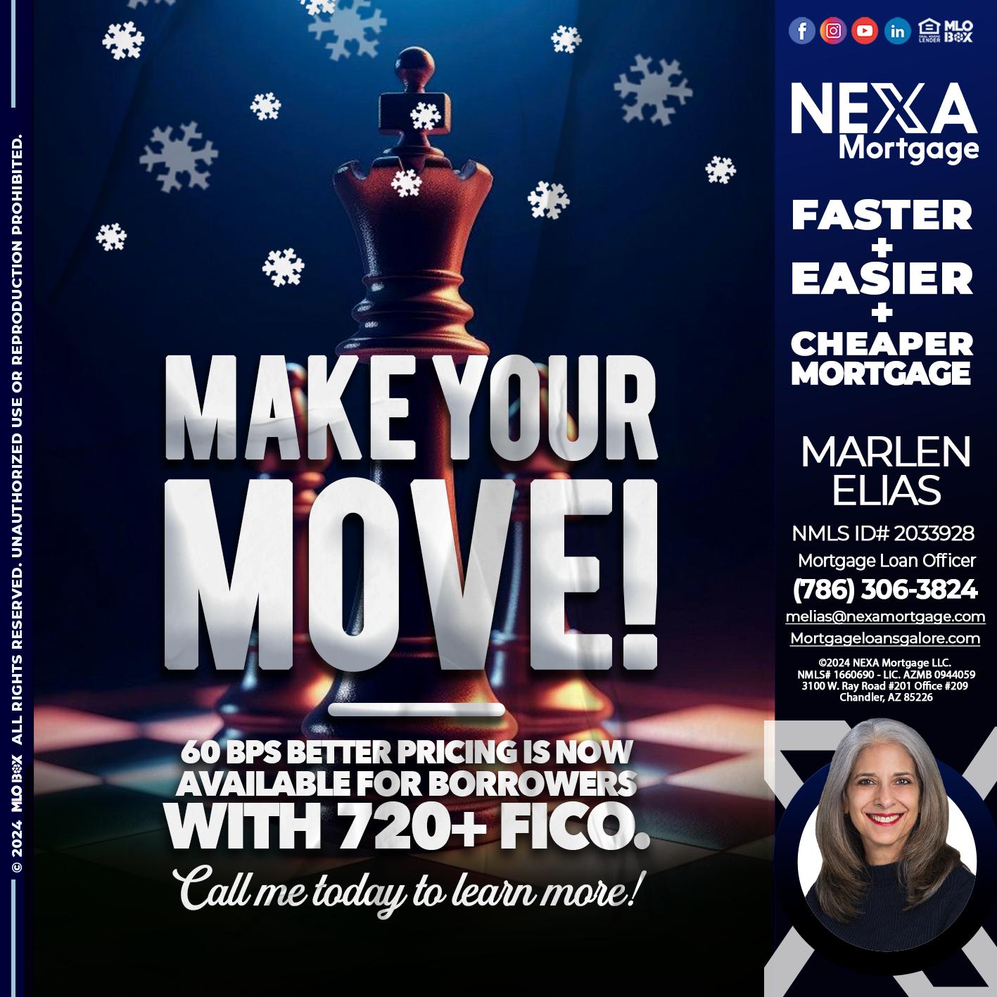 MAKE YOUR MOVE - Marlen Elias -Mortgage Loan Officer