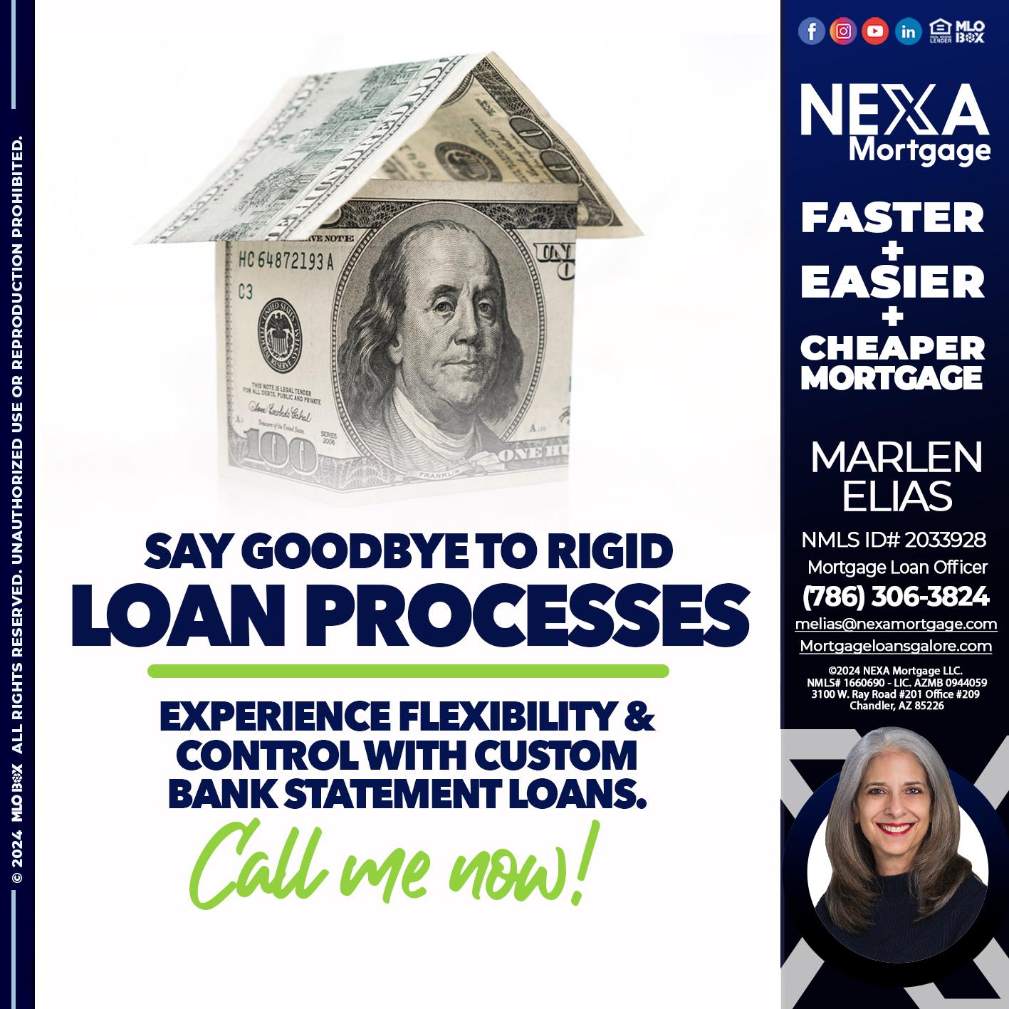 SAY GOODBYE - Marlen Elias -Mortgage Loan Officer