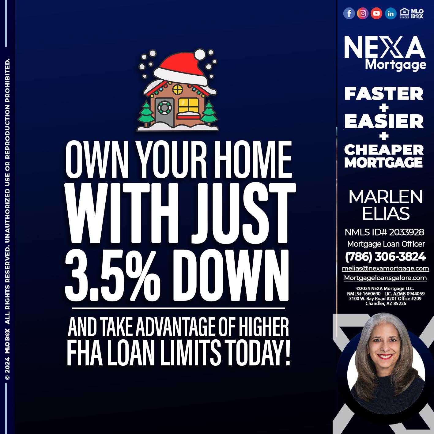 own your home - Marlen Elias -Mortgage Loan Officer