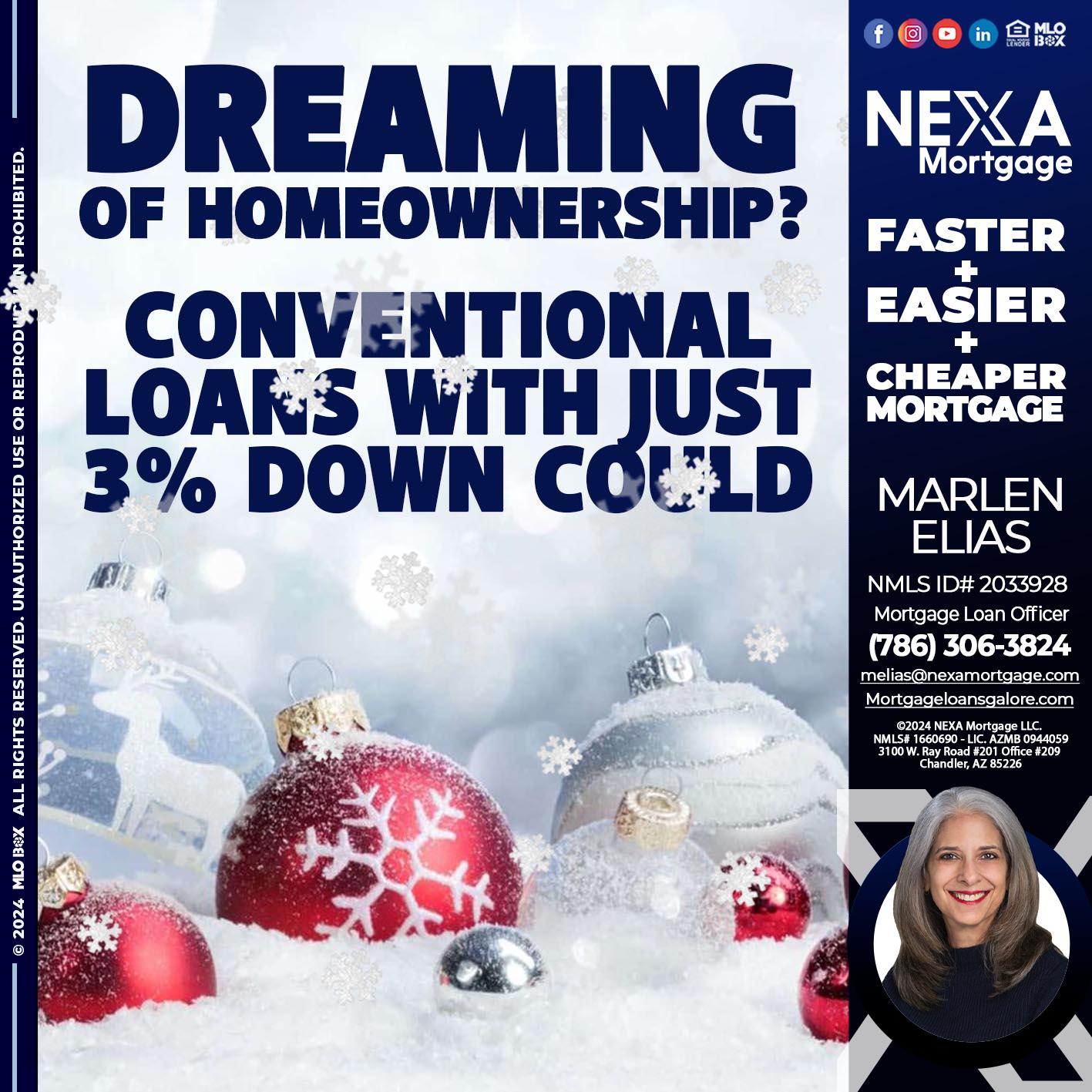 dreaming - Marlen Elias -Mortgage Loan Officer