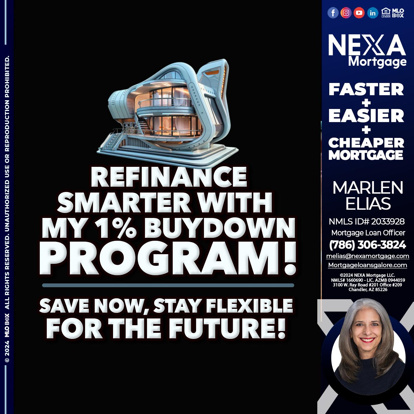 REFINANCE SMARTER - Marlen Elias -Mortgage Loan Officer