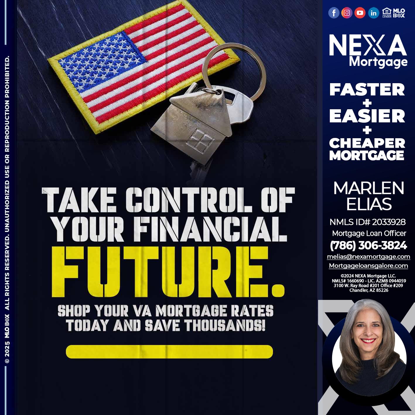 take control - Marlen Elias -Mortgage Loan Officer