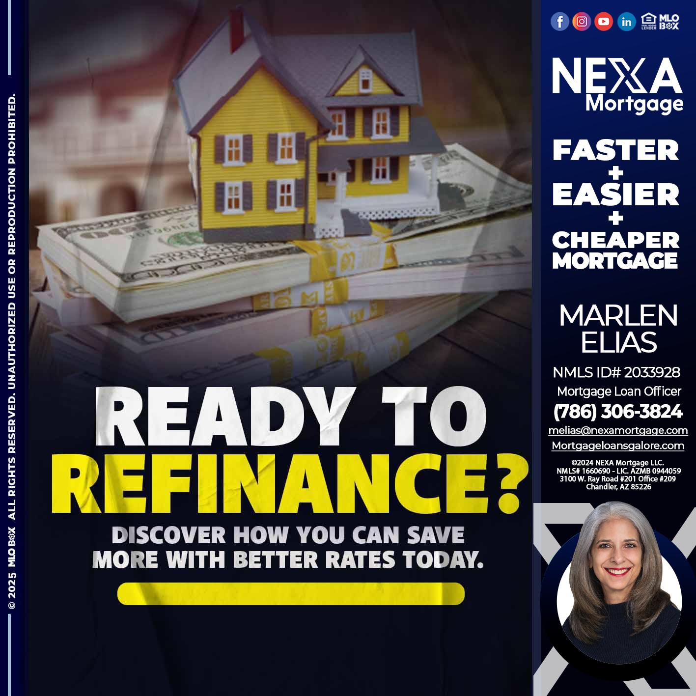 ready to refinance? - Marlen Elias -Mortgage Loan Officer