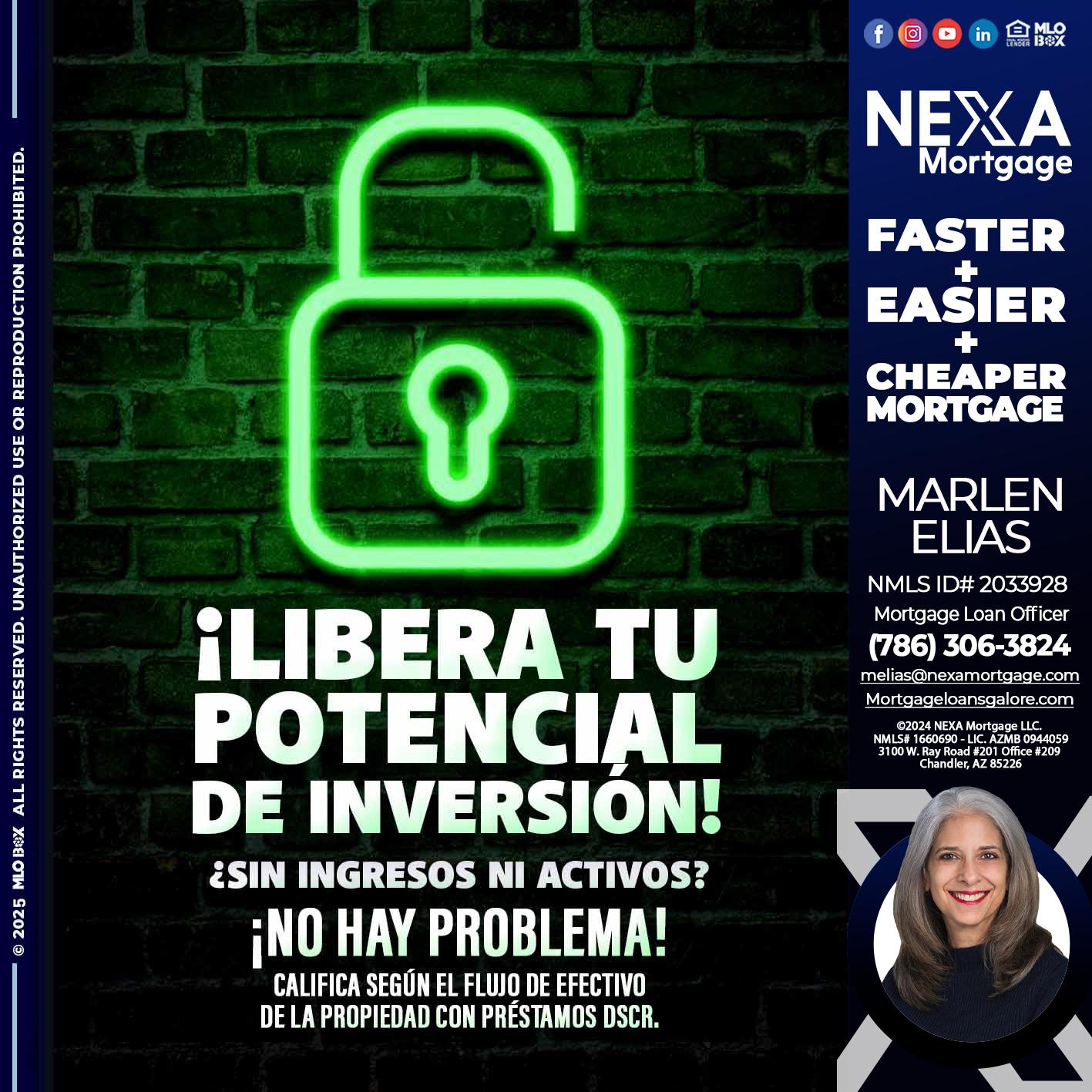 libera tu potencial - Marlen Elias -Mortgage Loan Officer