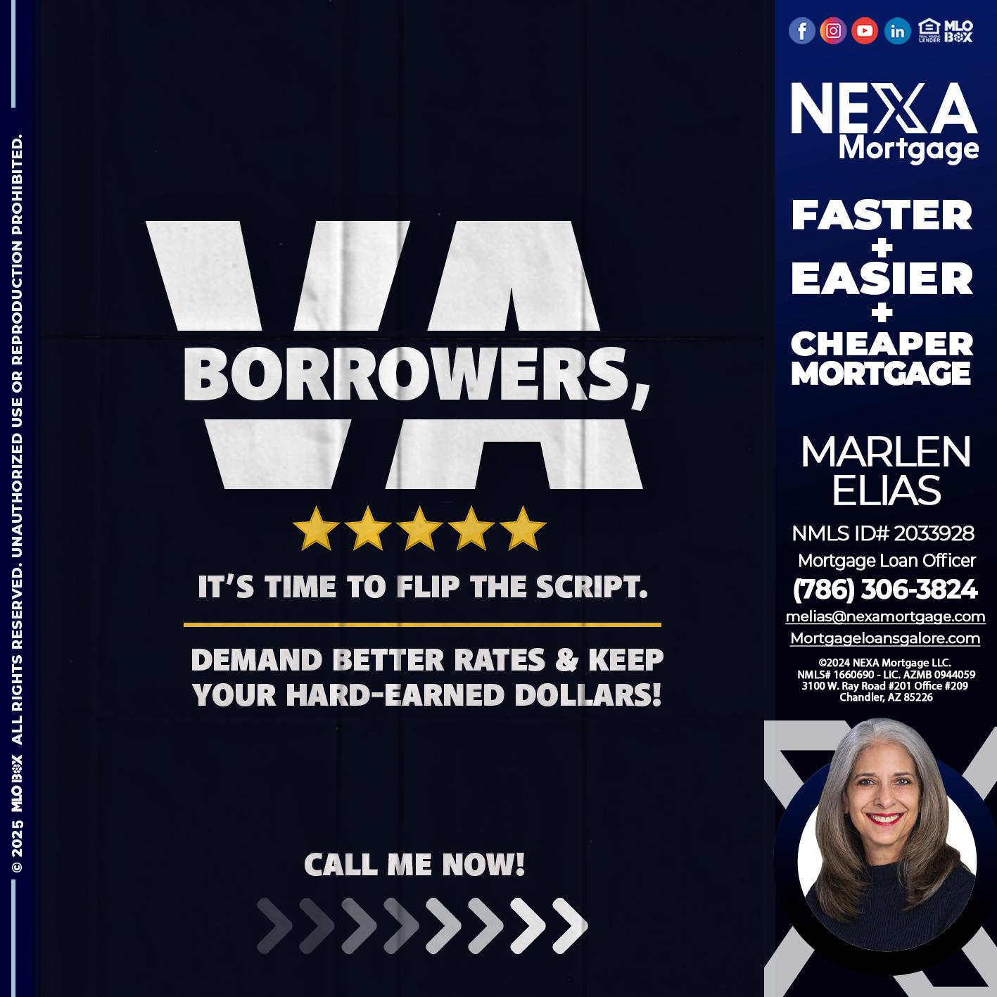 VA BORROWERS - Marlen Elias -Mortgage Loan Officer