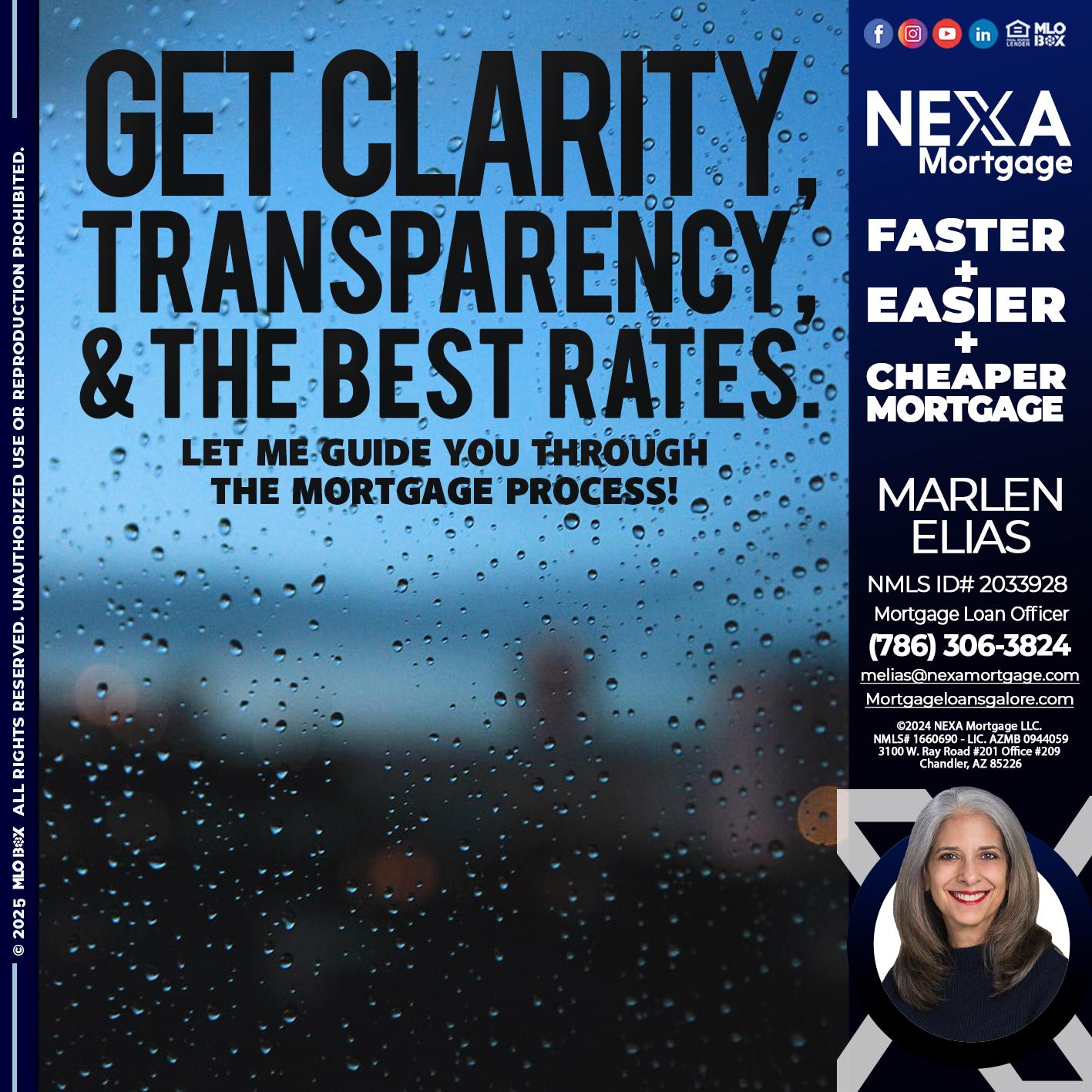 GET CLARITY - Marlen Elias -Mortgage Loan Officer