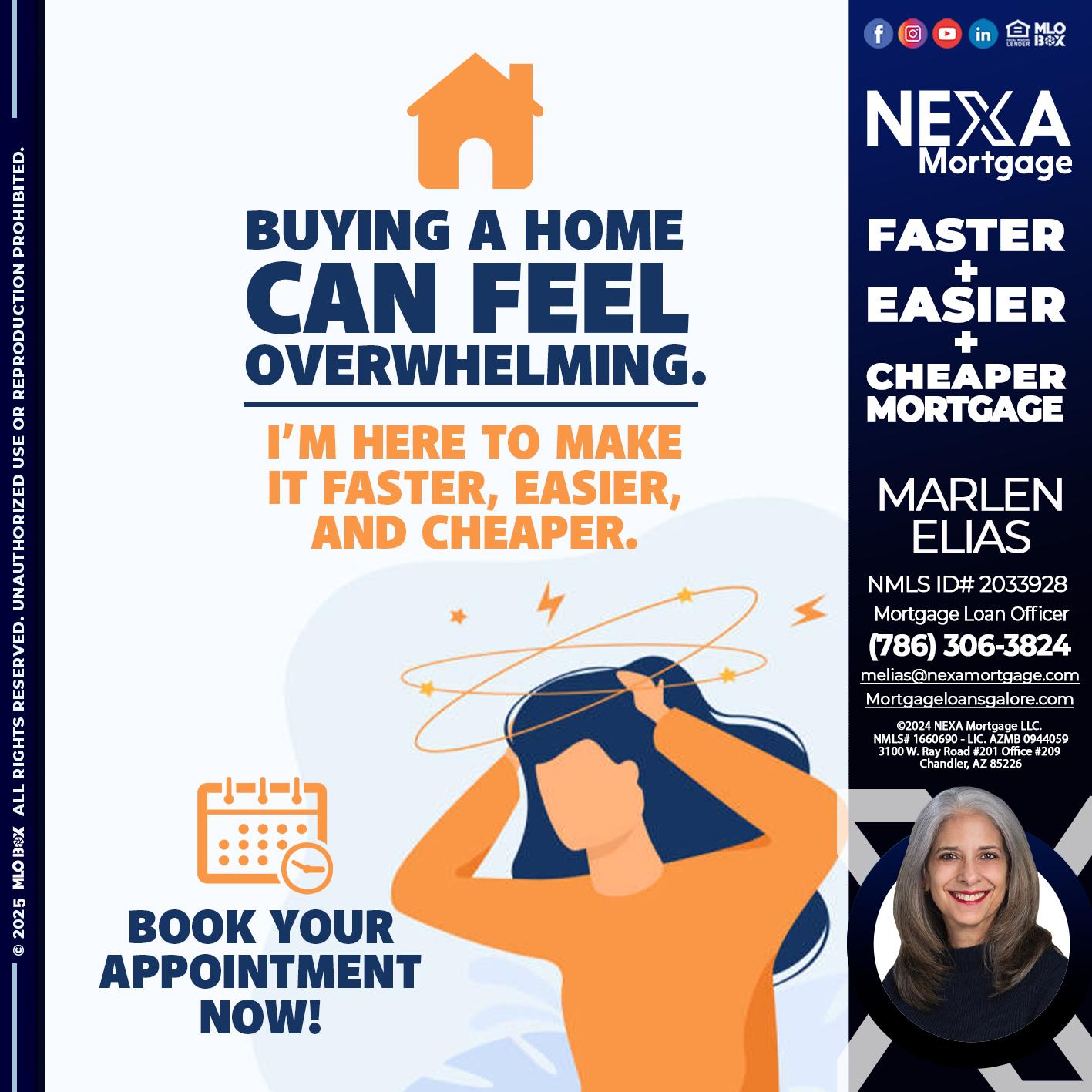 BUYING A HOME - Marlen Elias -Mortgage Loan Officer