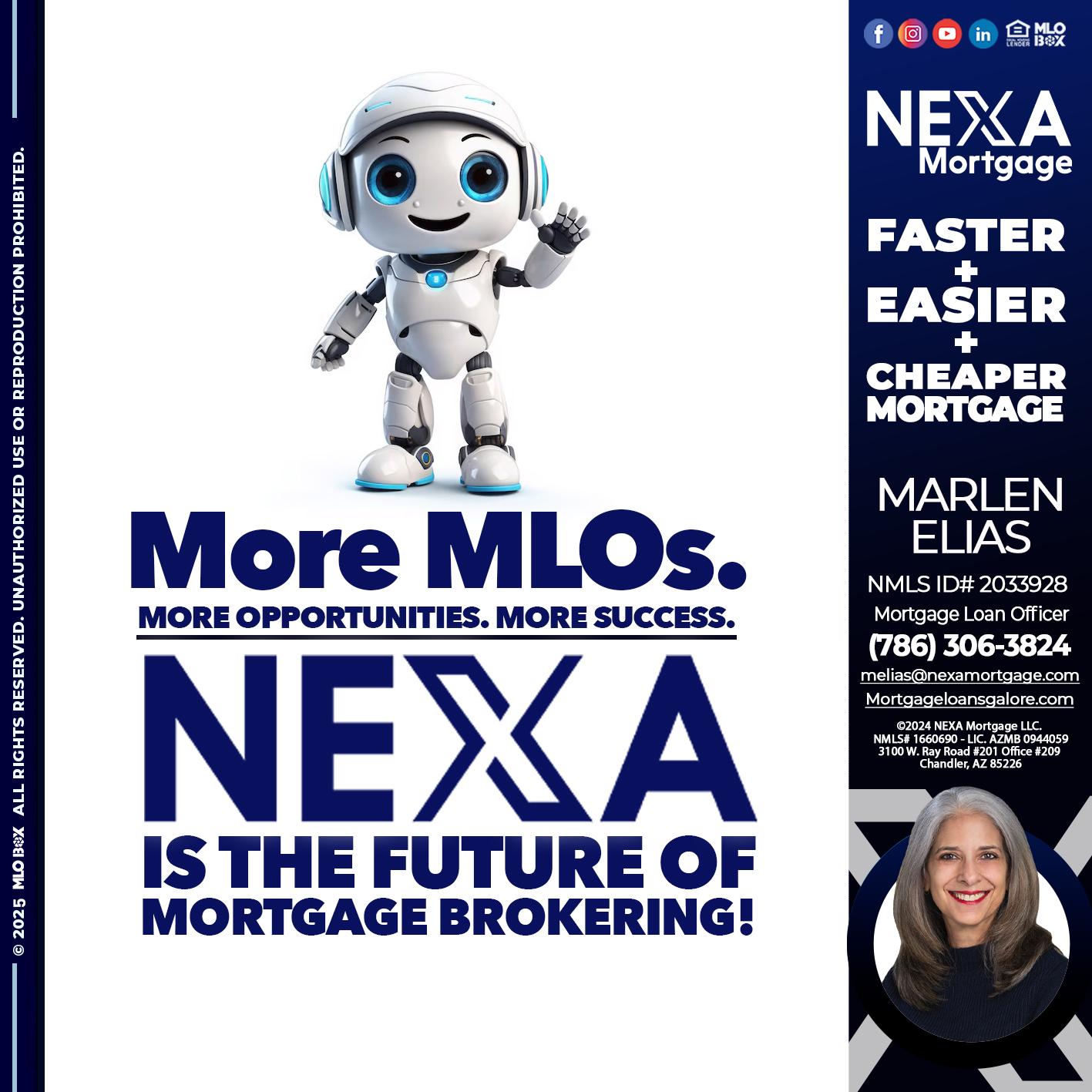 NEXA FUTURE - Marlen Elias -Mortgage Loan Officer