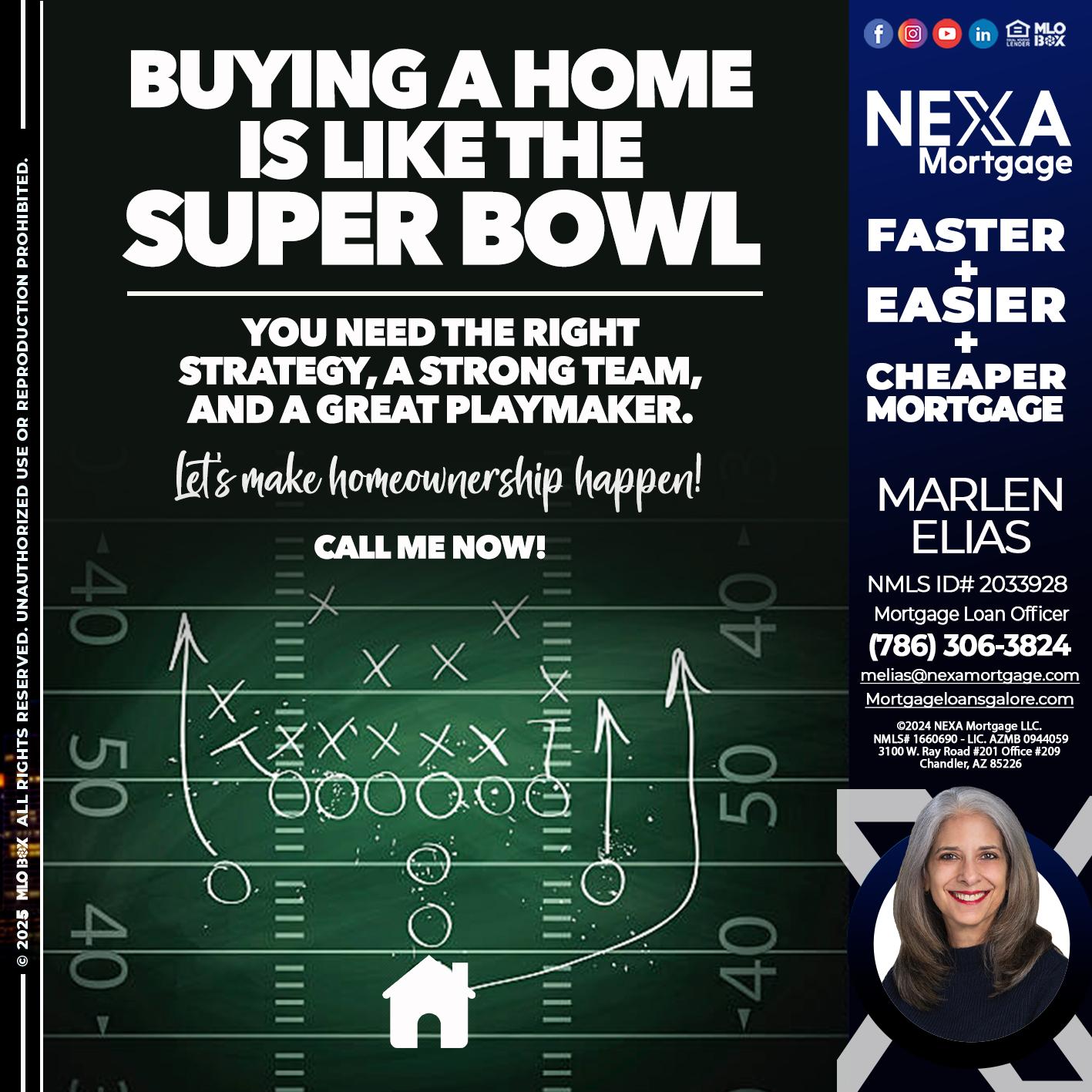 BUYING A HOME - Marlen Elias -Mortgage Loan Officer