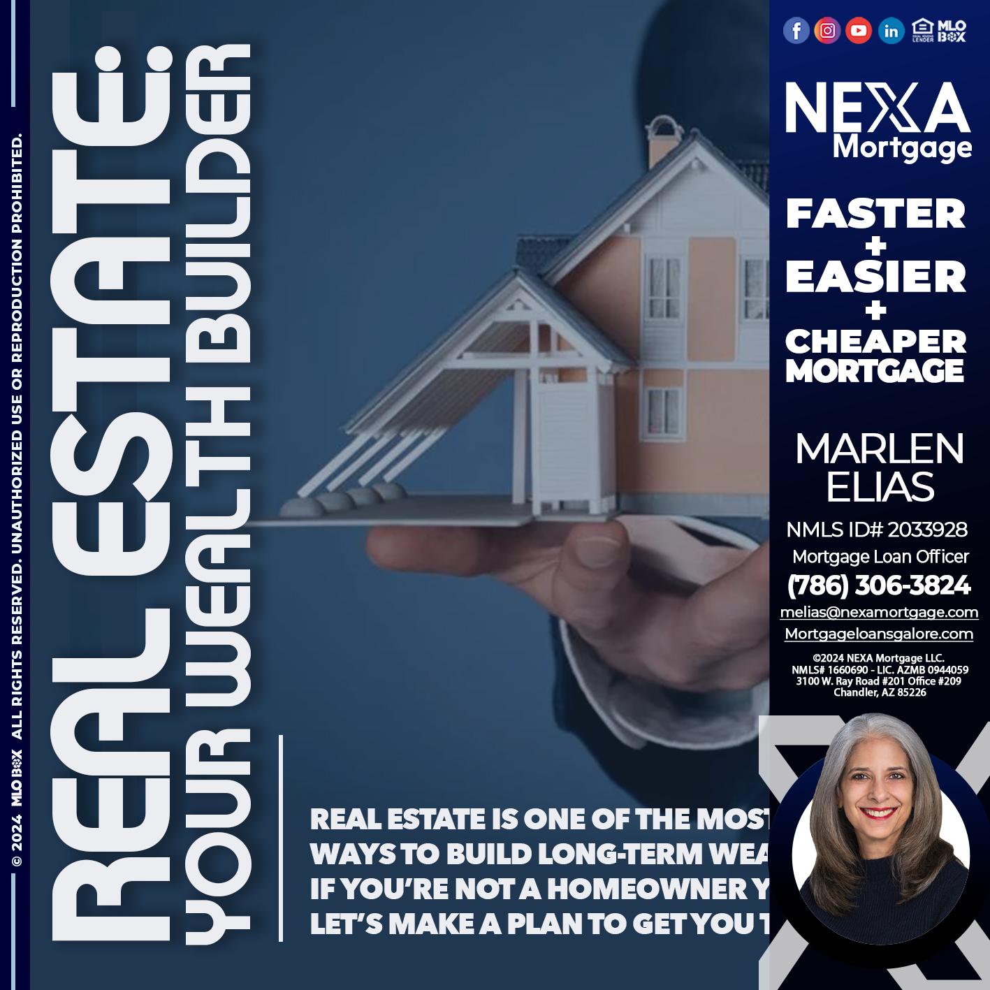 REAL ESTATE - Marlen Elias -Mortgage Loan Officer