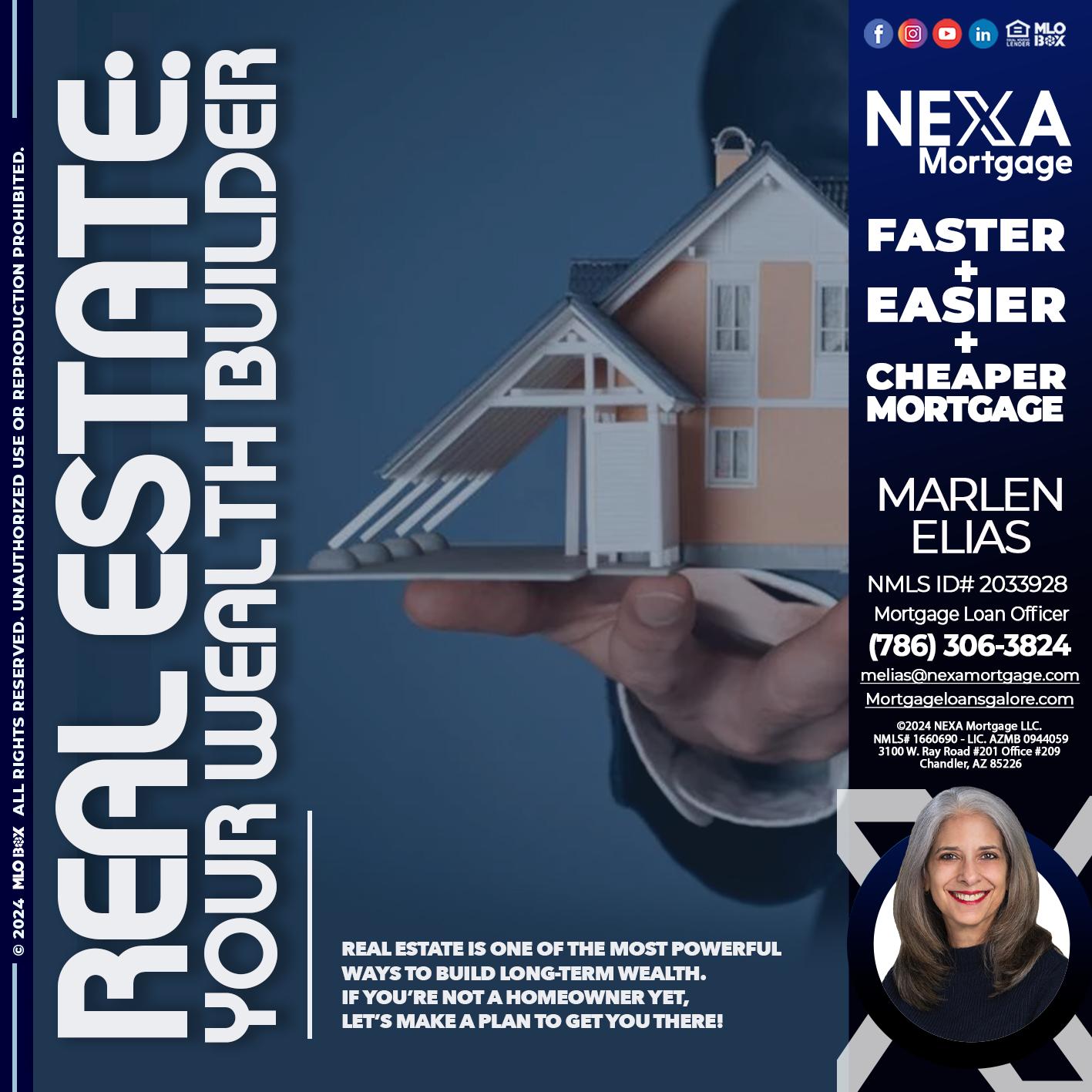 REAL ESTATE FIXED - Marlen Elias -Mortgage Loan Officer