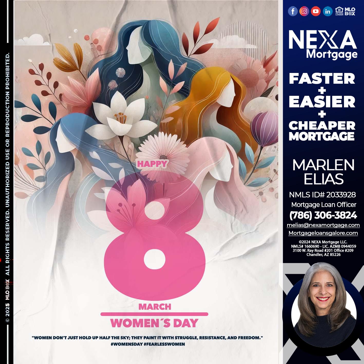 women´s day - Marlen Elias -Mortgage Loan Officer