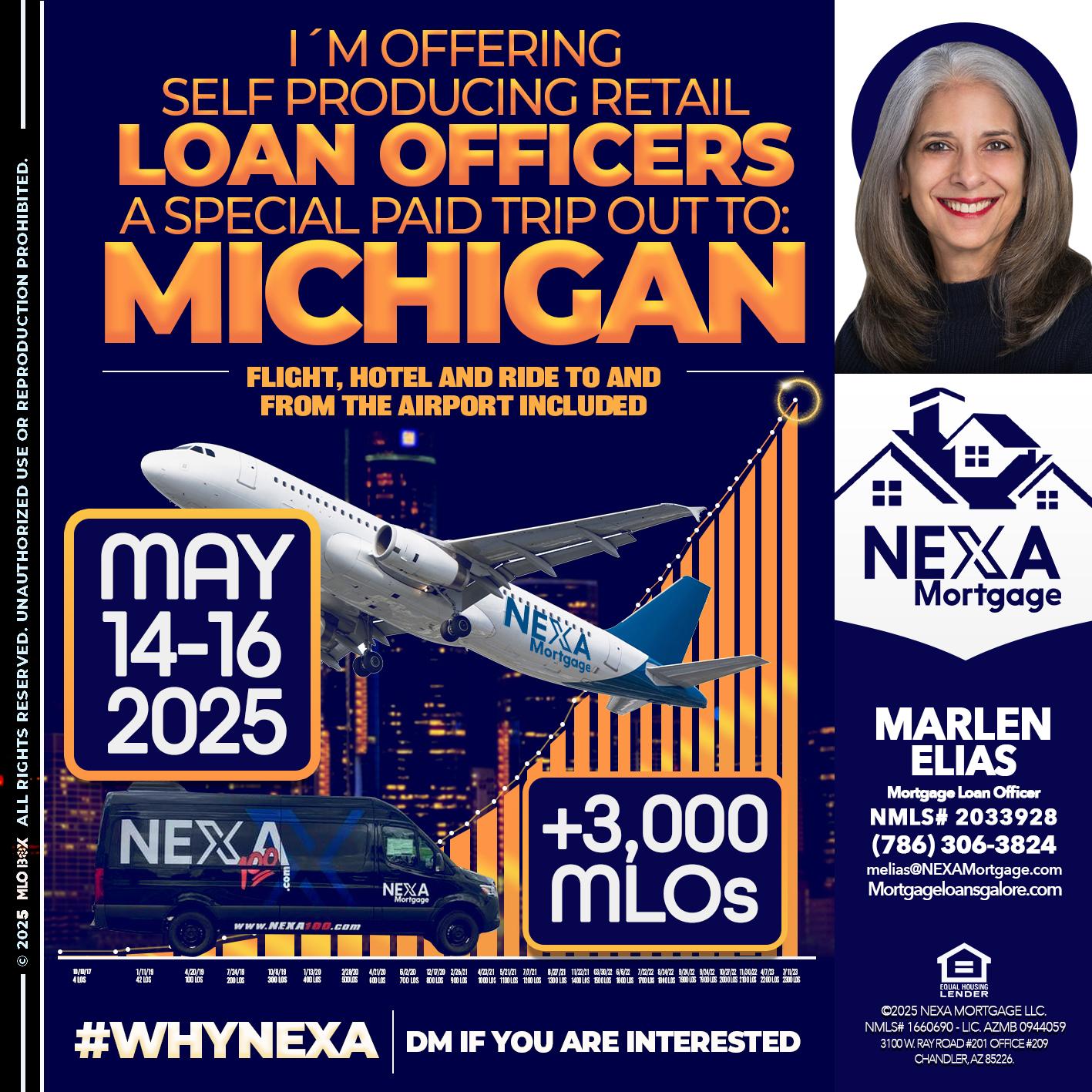 MICHIGAN TRIP - Marlen Elias -Mortgage Loan Officer