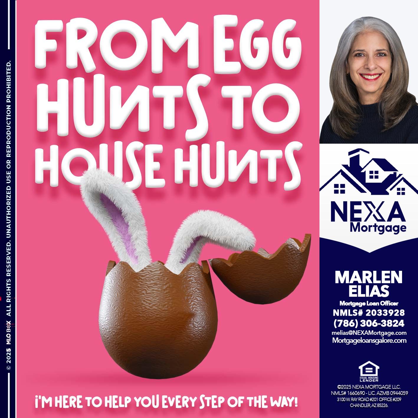FROM EGG HUNTS - Marlen Elias -Mortgage Loan Officer