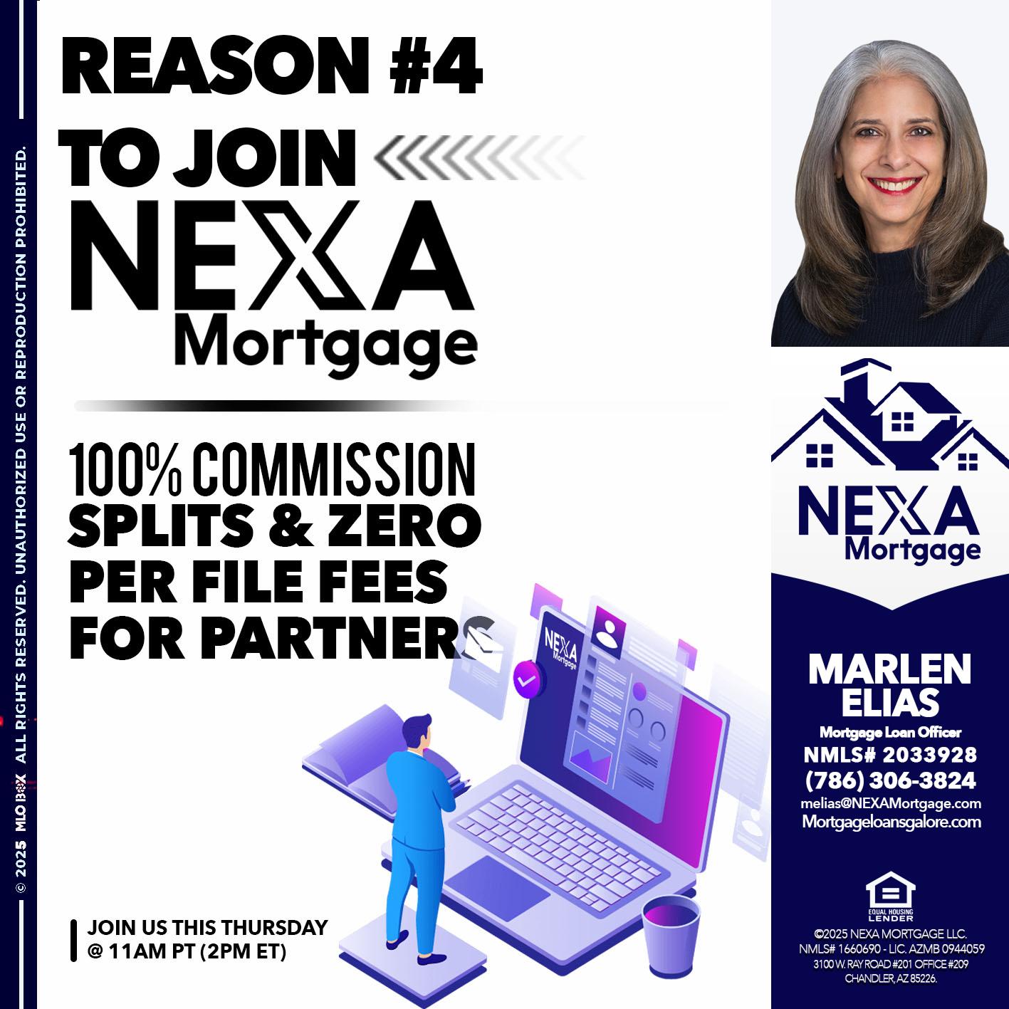 REASON 4 - Marlen Elias -Mortgage Loan Officer