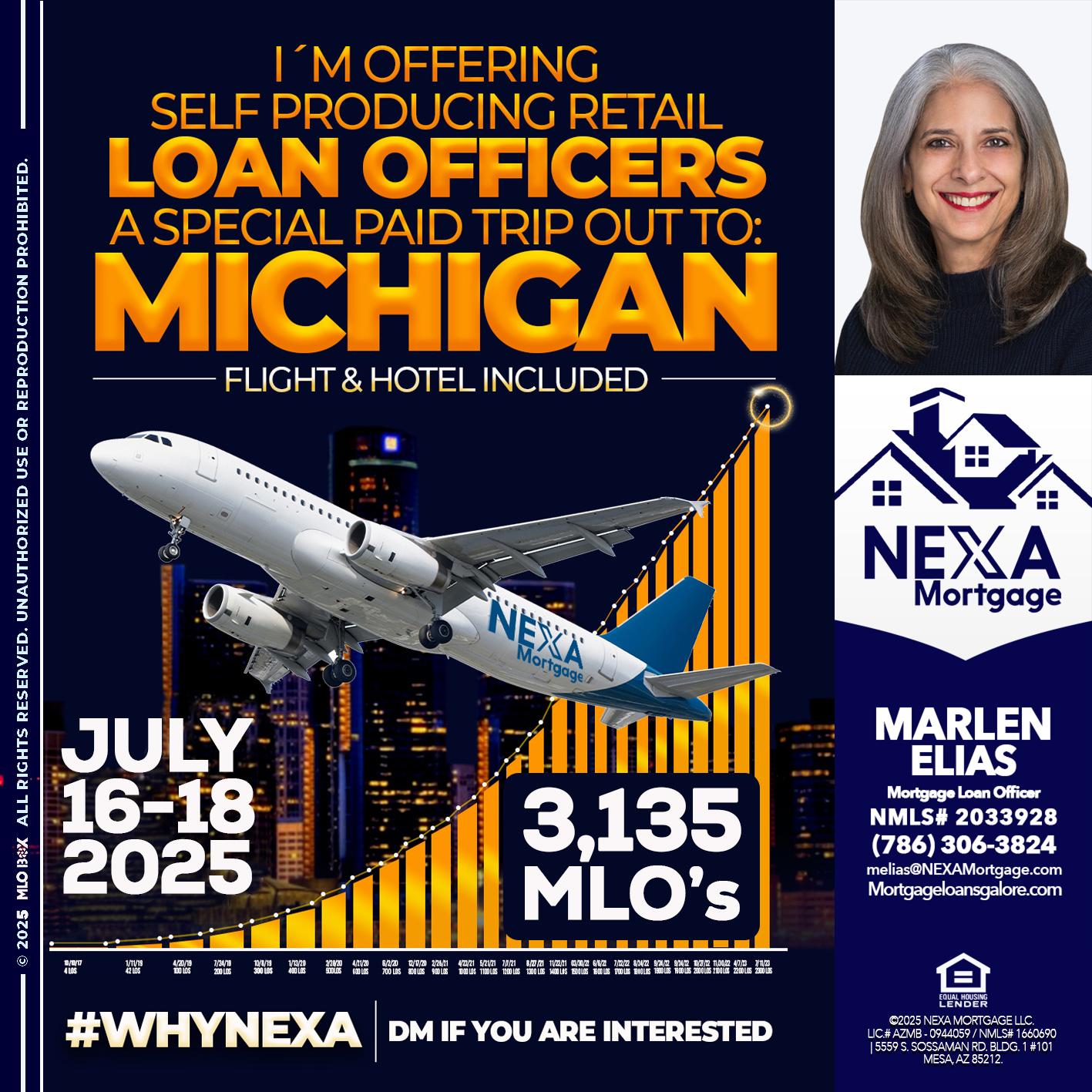 MICHIGAN TRIP - Marlen Elias -Mortgage Loan Officer