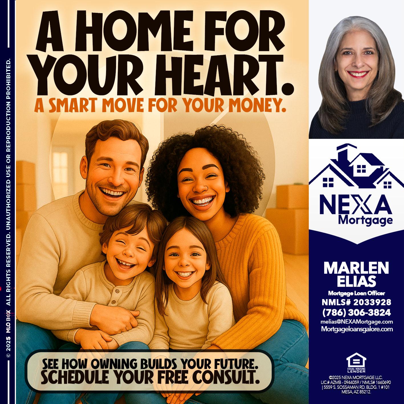 A HOME FOR - Marlen Elias -Mortgage Loan Officer