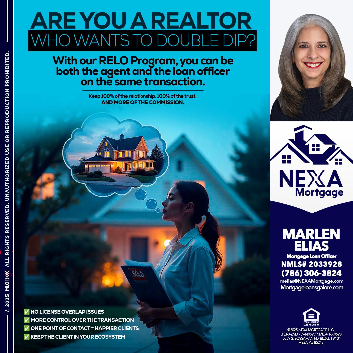 Are you a Realtor? - Marlen Elias -Mortgage Loan Officer