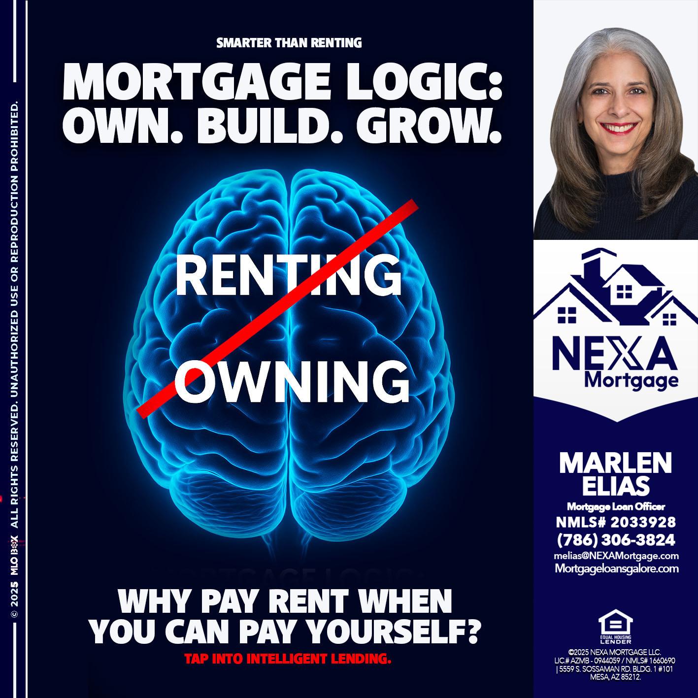 mortgage logic - Marlen Elias -Mortgage Loan Officer