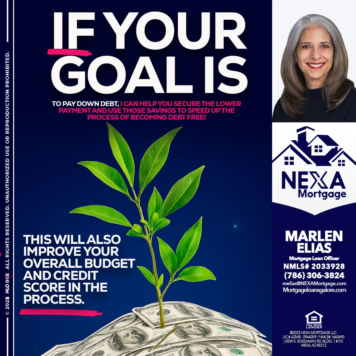 if your goal is - Marlen Elias -Mortgage Loan Officer