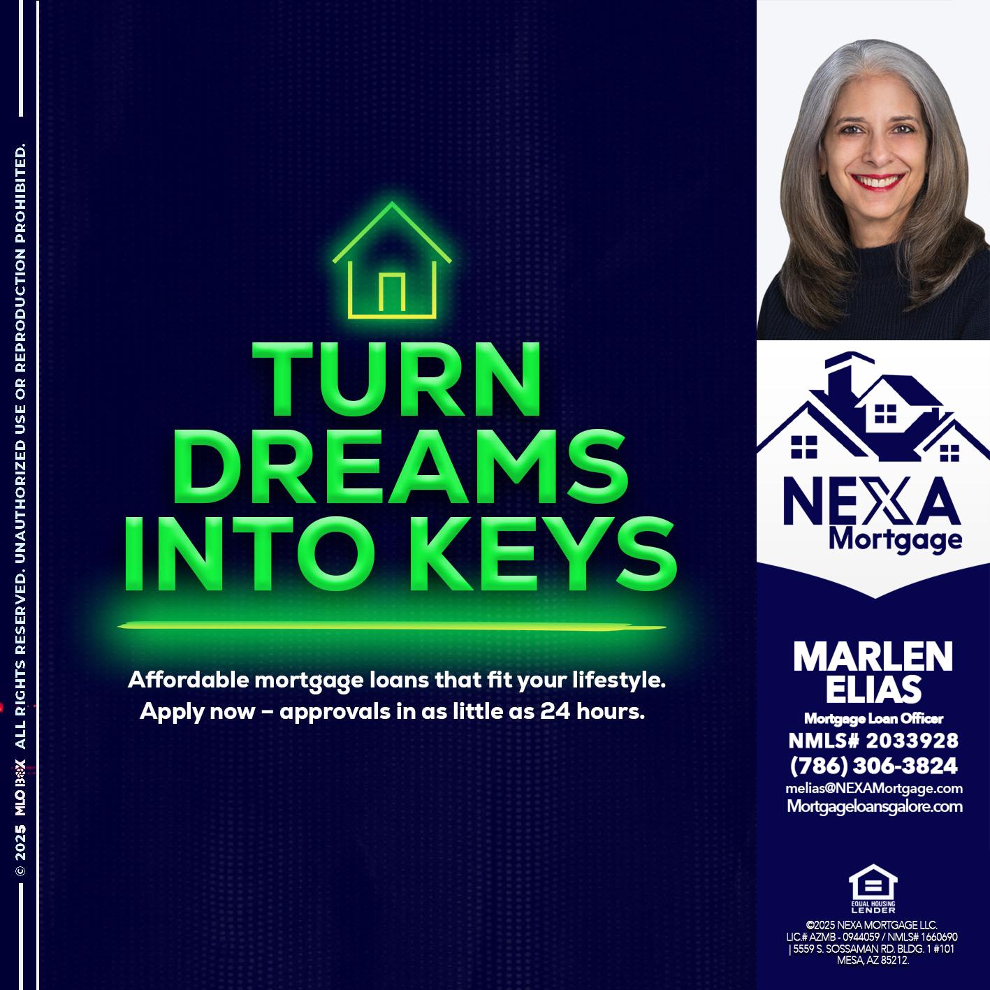 turn dreams - Marlen Elias -Mortgage Loan Officer