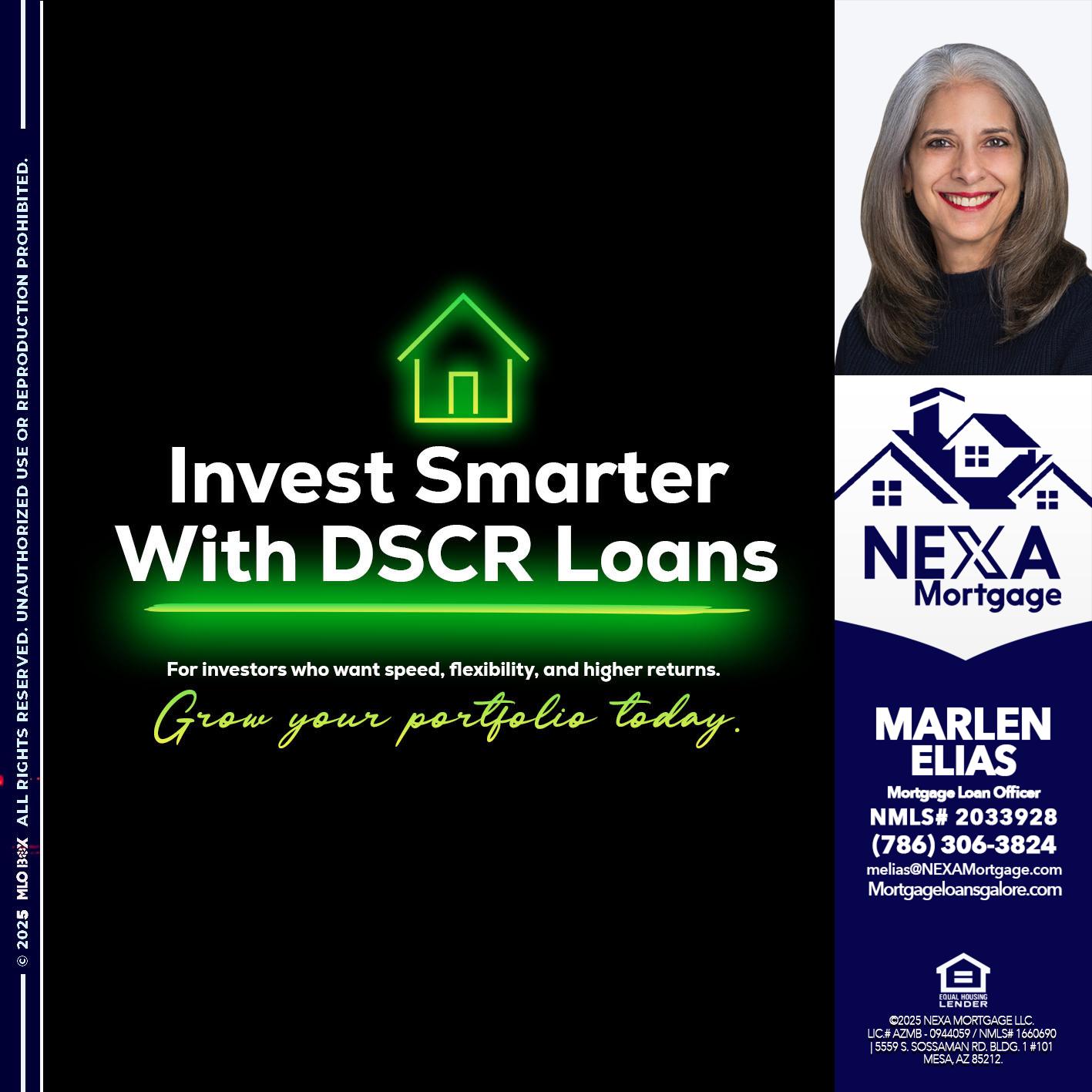 invest smarter - Marlen Elias -Mortgage Loan Officer