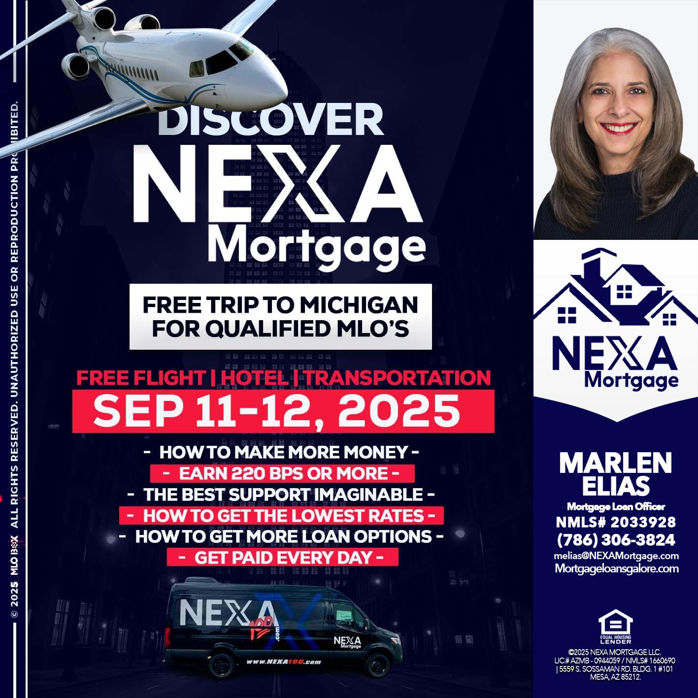 DISCOVER NEXA MORTGAGE - Marlen Elias -Mortgage Loan Officer