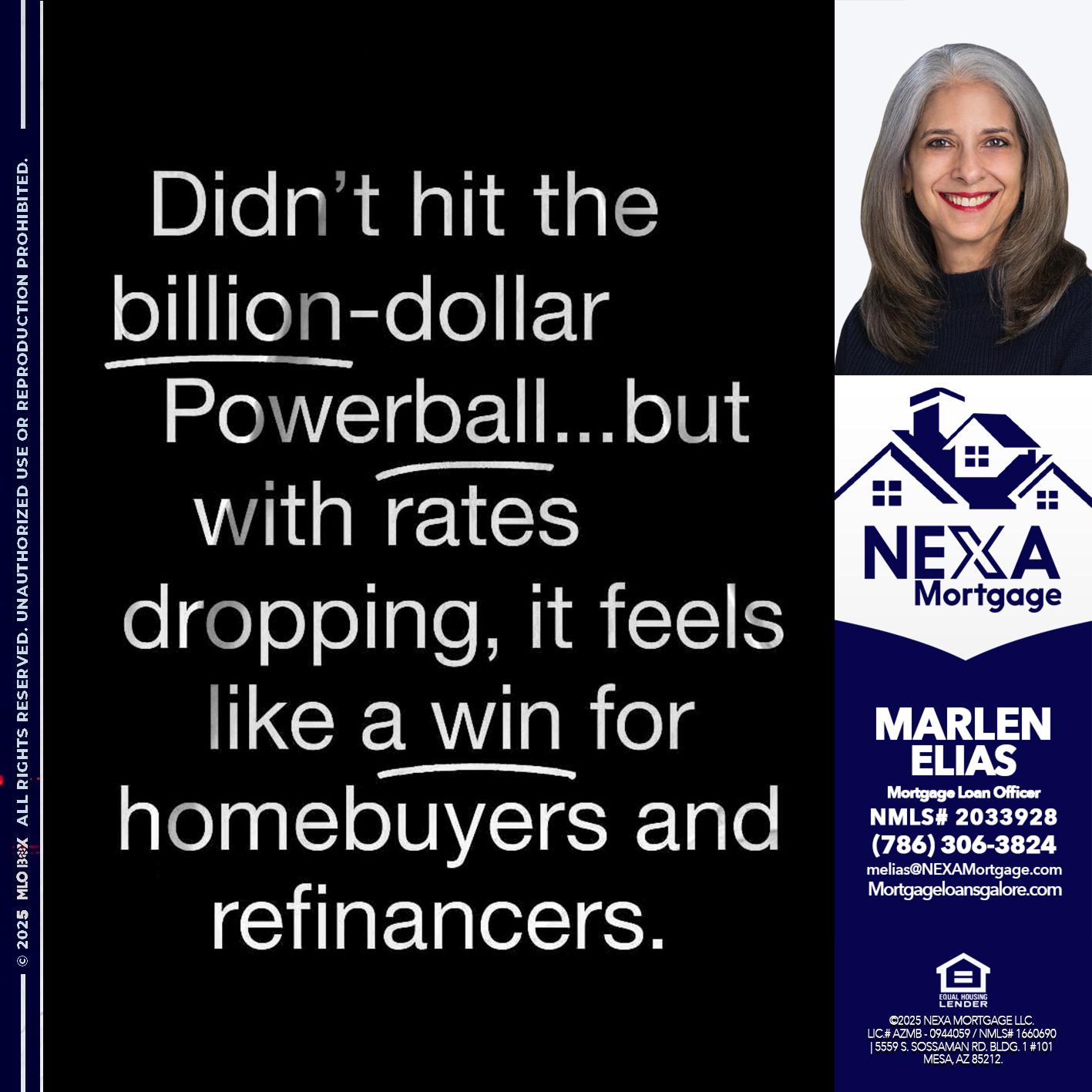 DIDNT HIT - Marlen Elias -Mortgage Loan Officer