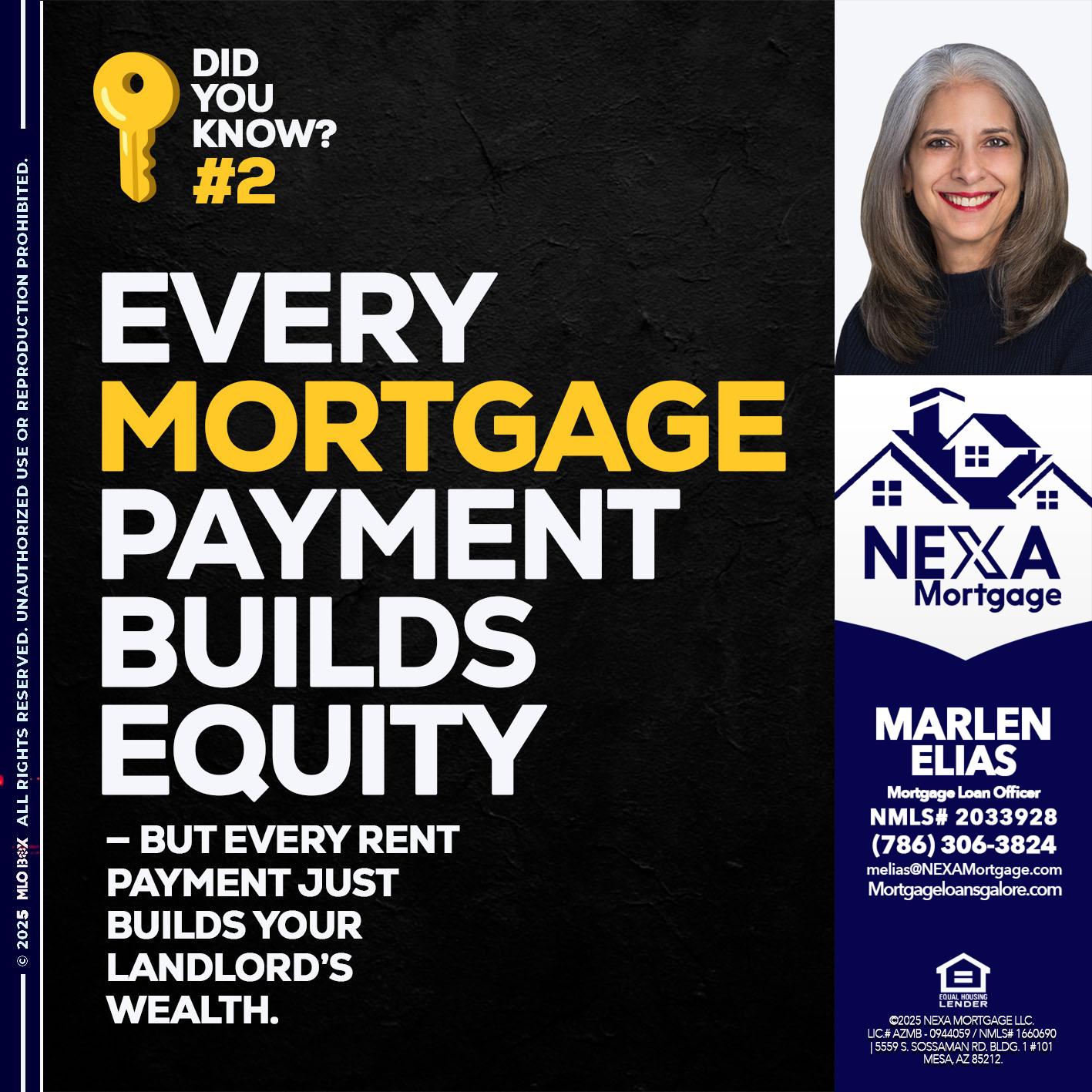 DID YOU KNOW? - Marlen Elias -Mortgage Loan Officer