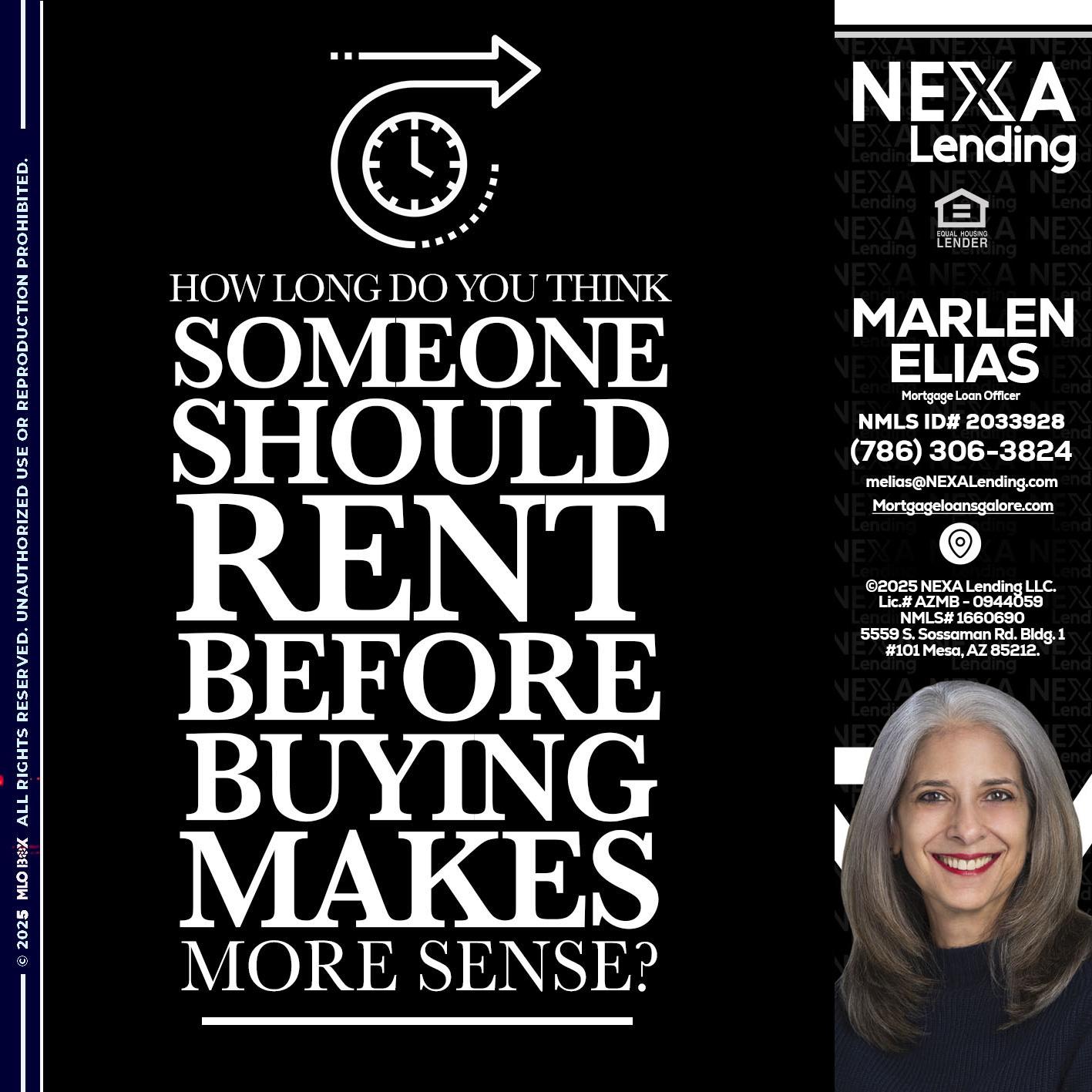 HOW LONG - Marlen Elias -Mortgage Loan Officer