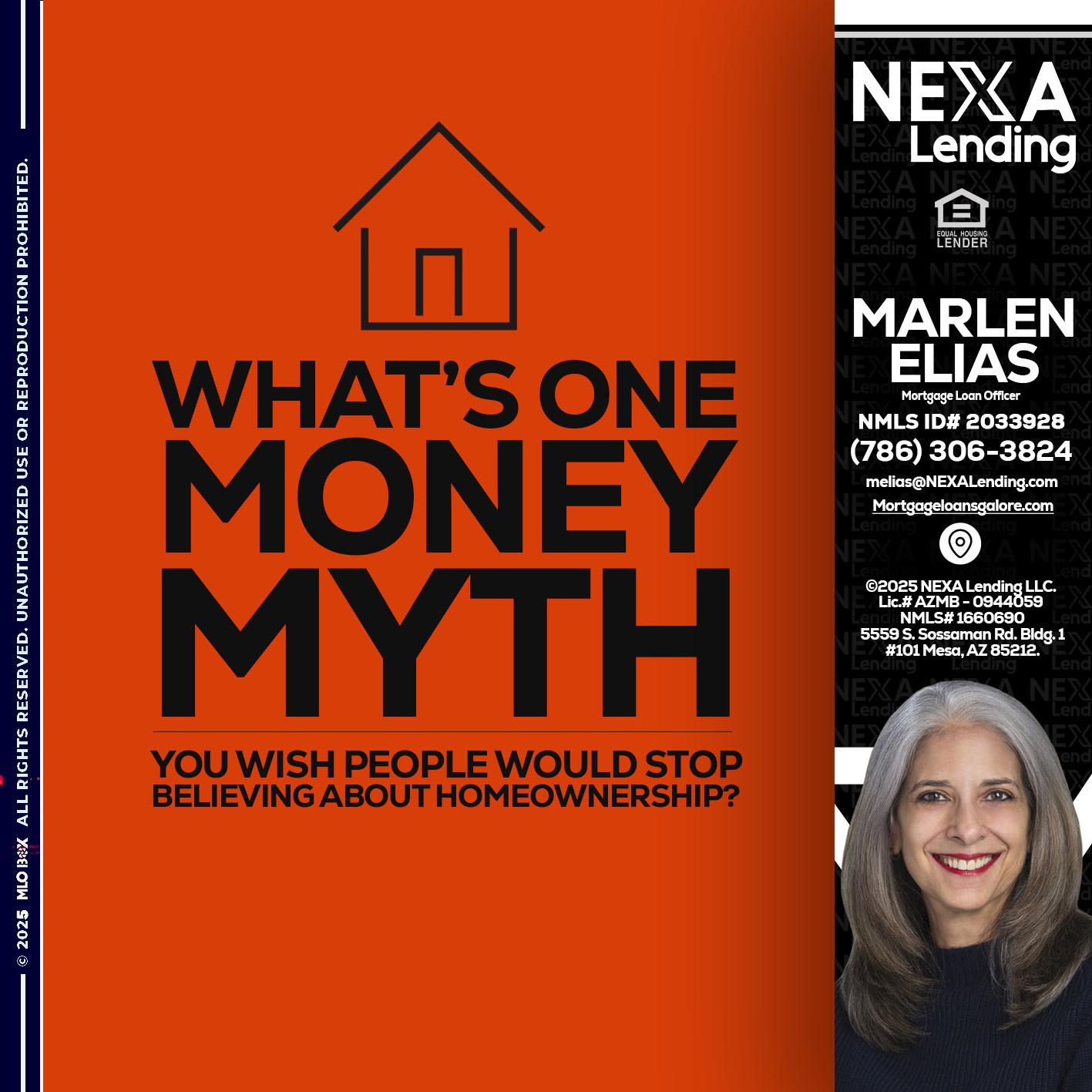 WHATS ONE - Marlen Elias -Mortgage Loan Officer