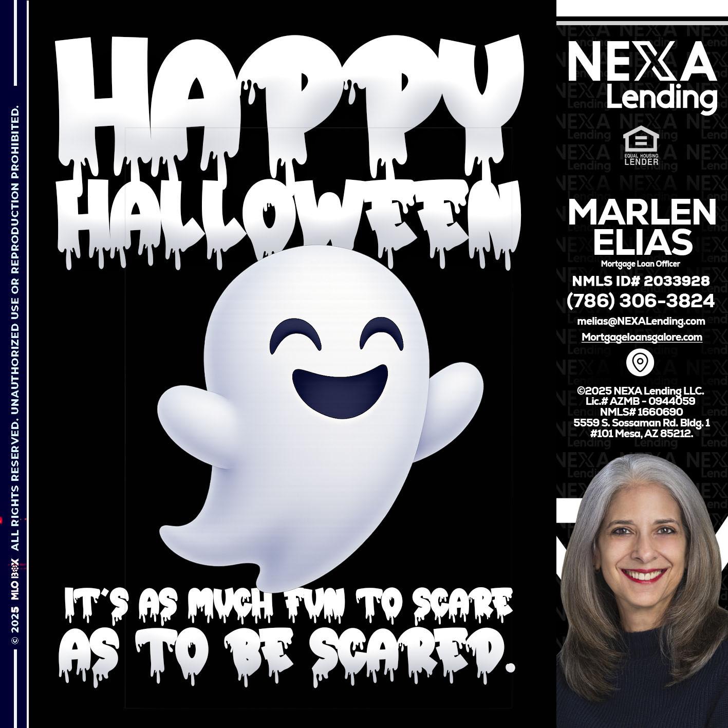 HAPPY HALLOWEEN - Marlen Elias -Mortgage Loan Officer