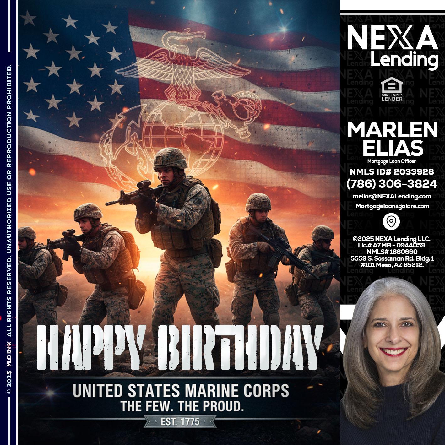 happy birthday - Marlen Elias -Mortgage Loan Officer