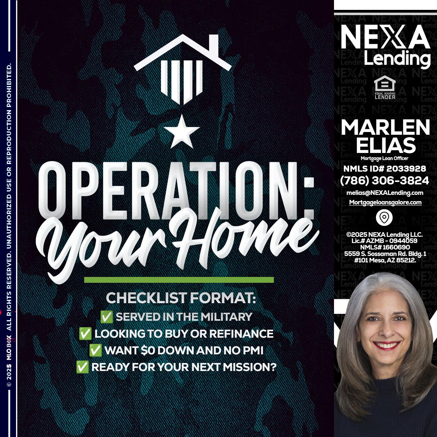 OPERATION YOUR HOME - Marlen Elias -Mortgage Loan Officer
