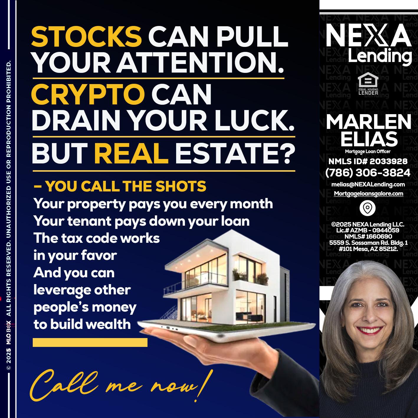 STOCK YOUR - Marlen Elias -Mortgage Loan Officer