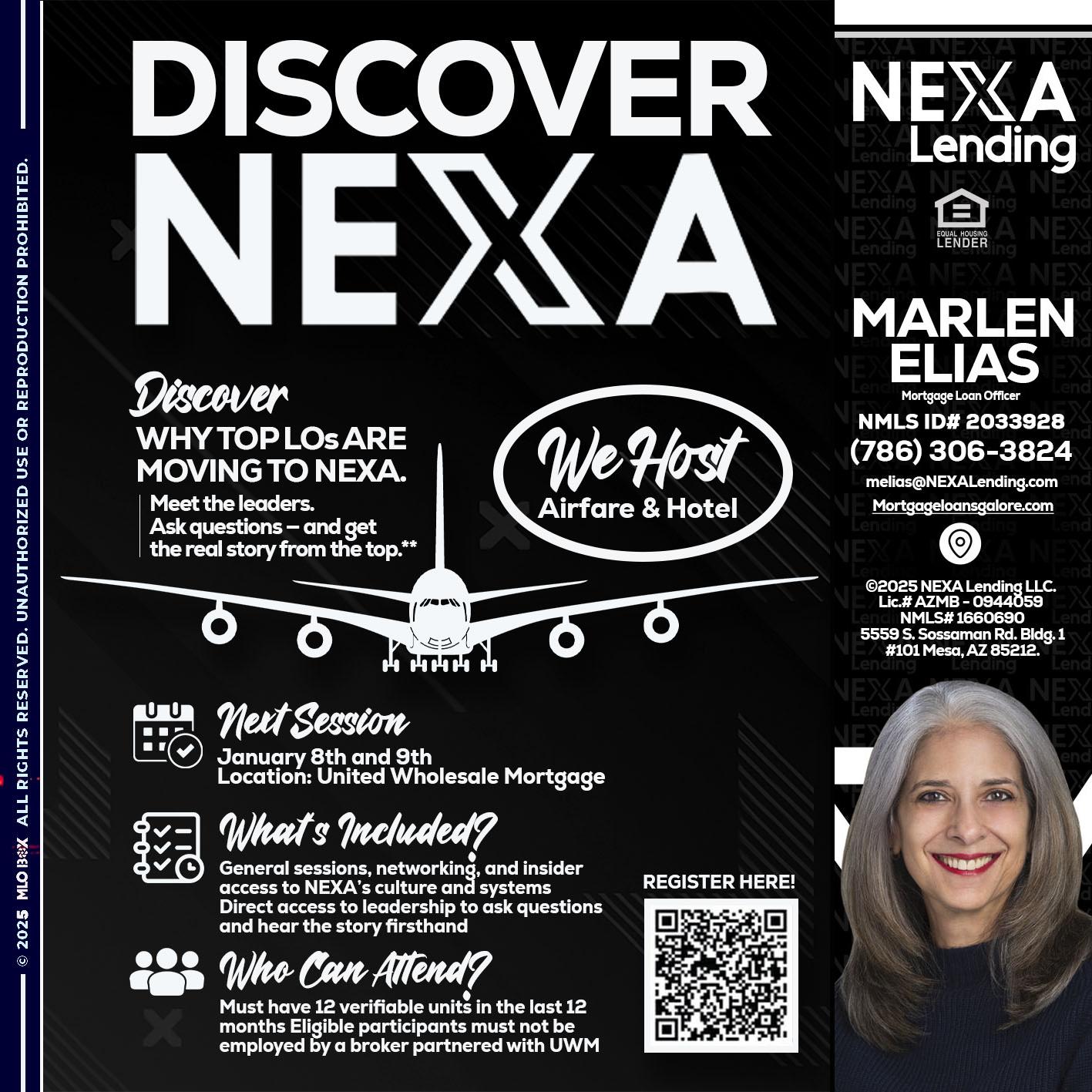 DISCOVER NEXA - Marlen Elias -Mortgage Loan Officer