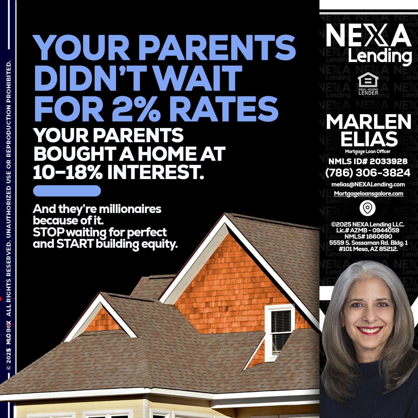 YOUR PARENTS - Marlen Elias -Mortgage Loan Officer