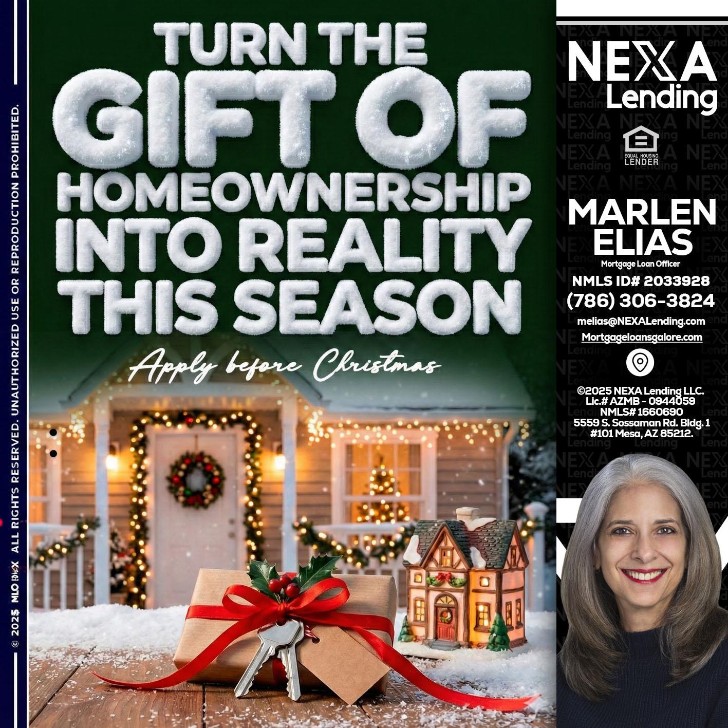 TURN GIFTS - Marlen Elias -Mortgage Loan Officer