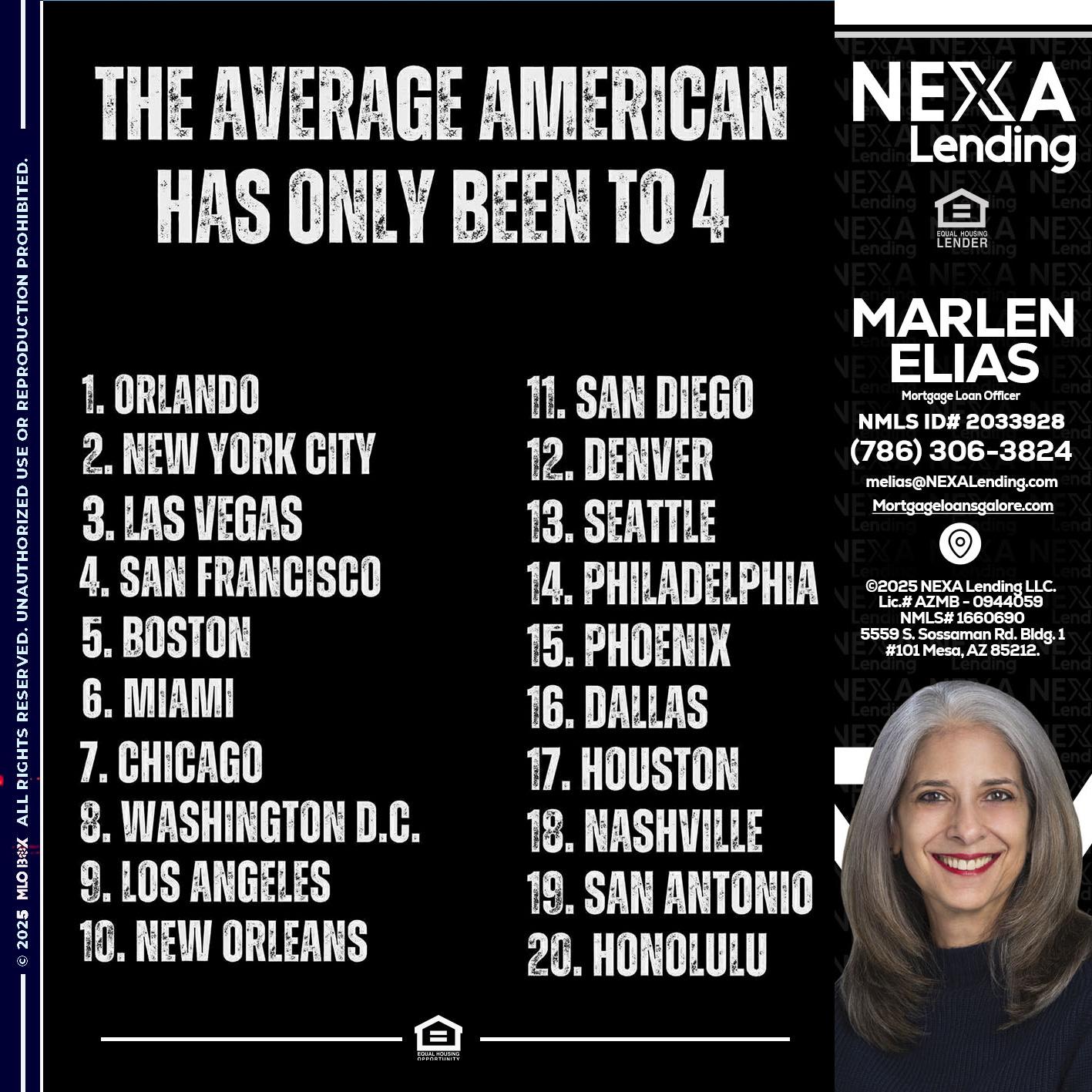 THE AVERAGE AMERICAN - Marlen Elias -Mortgage Loan Officer