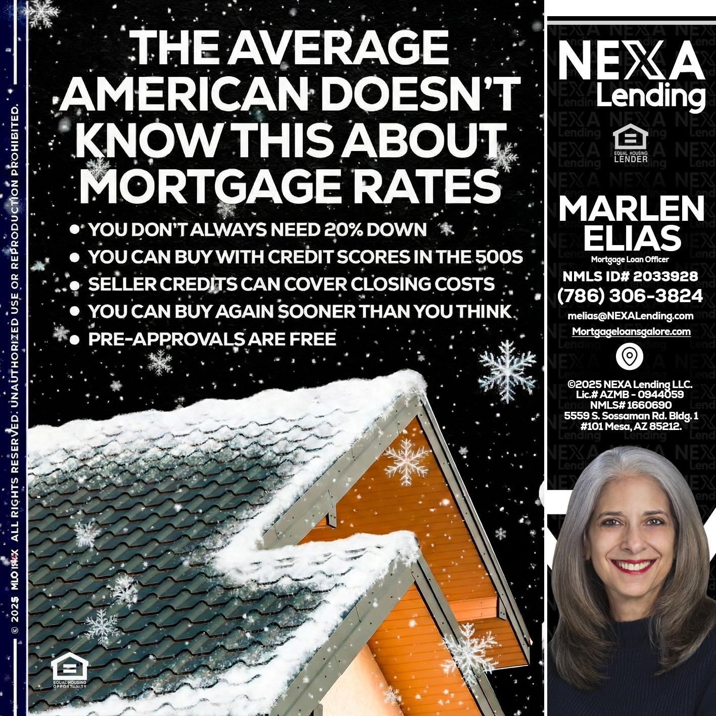 THE AVERAGE - Marlen Elias -Mortgage Loan Officer