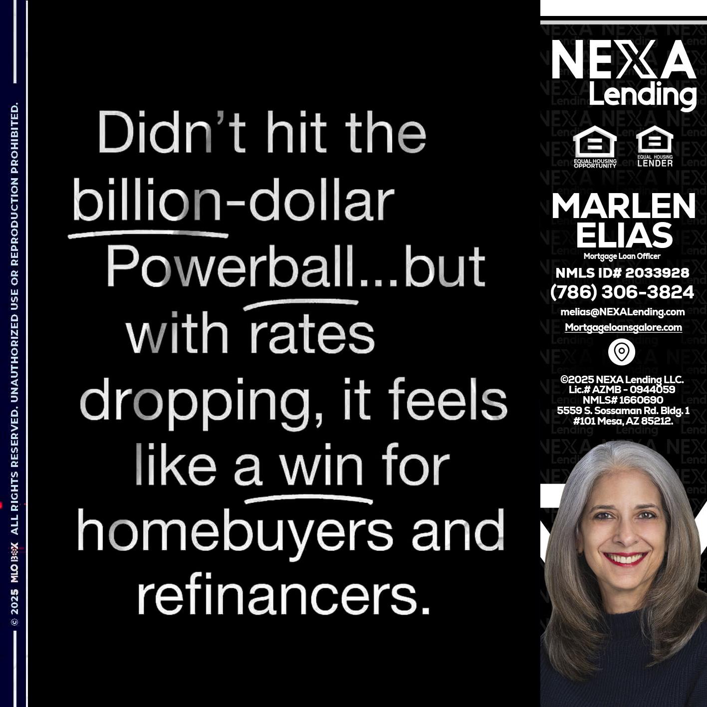 DIDNT HIT - Marlen Elias -Mortgage Loan Officer