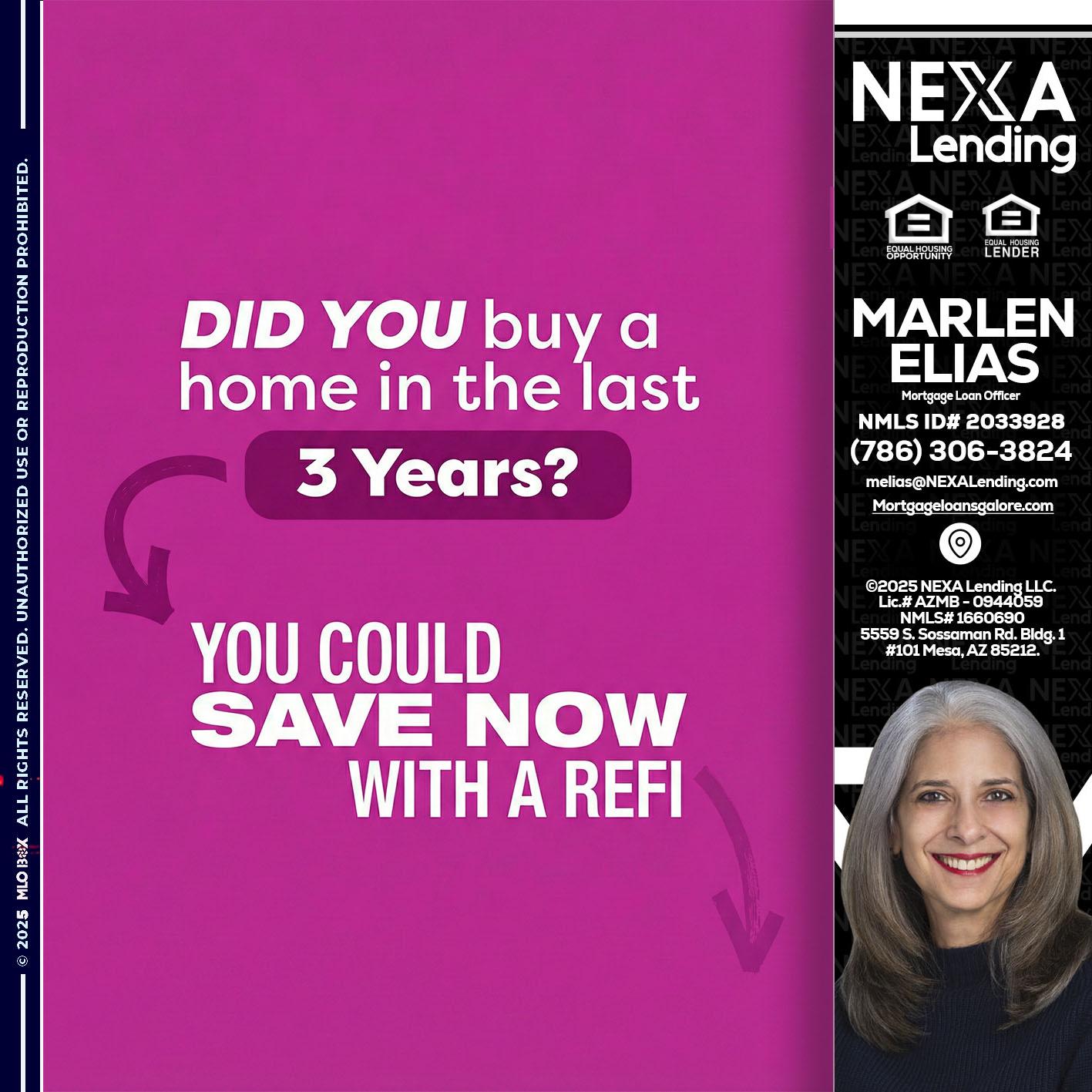 did you - Marlen Elias -Mortgage Loan Officer