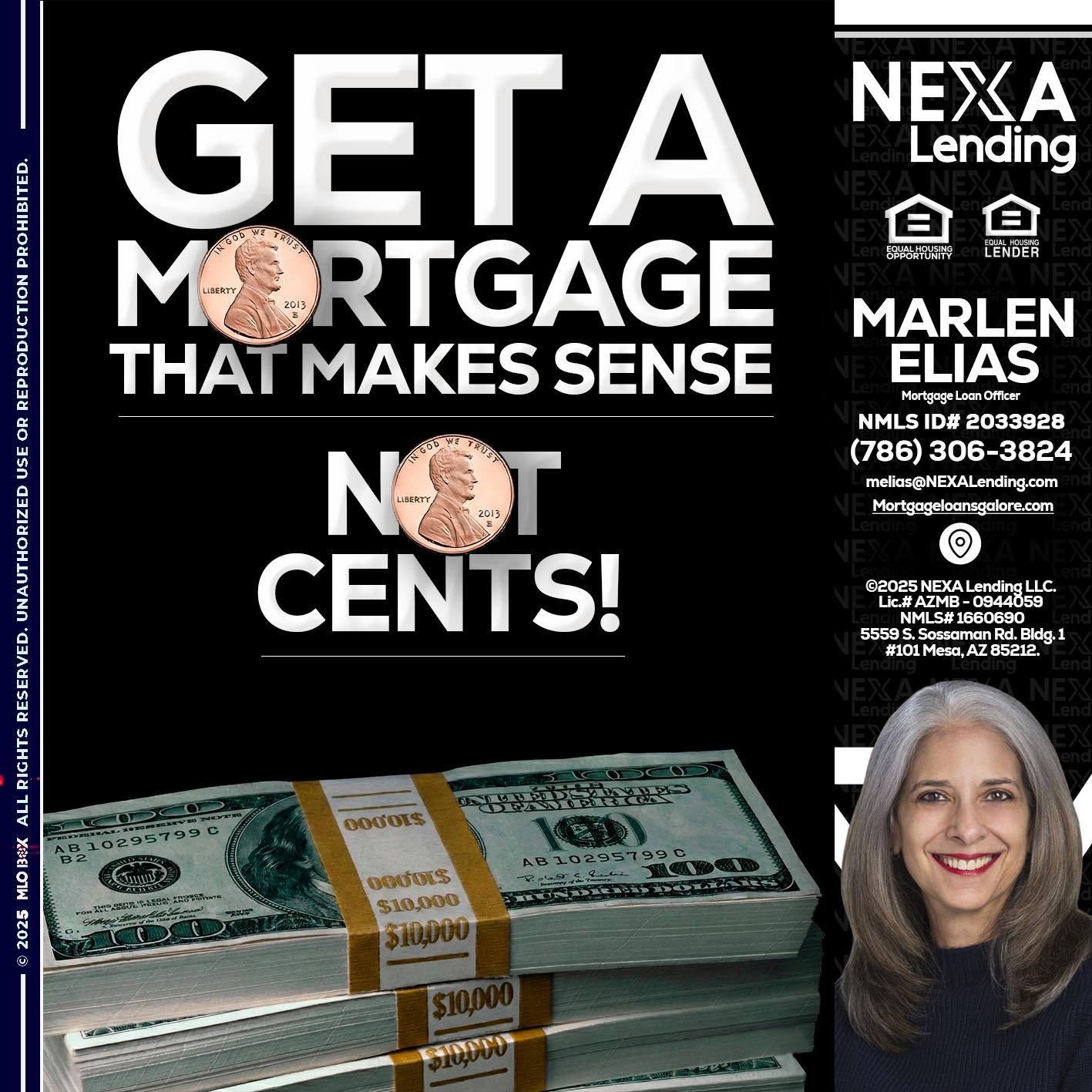 get a mortgage - Marlen Elias -Mortgage Loan Officer