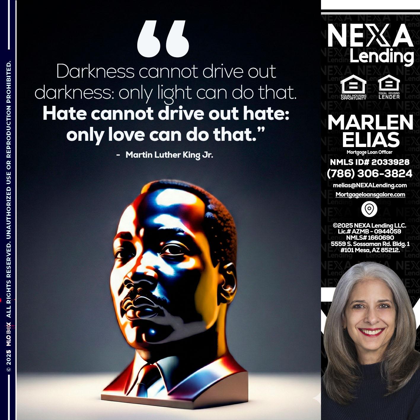 MLK 2026 - Marlen Elias -Mortgage Loan Officer