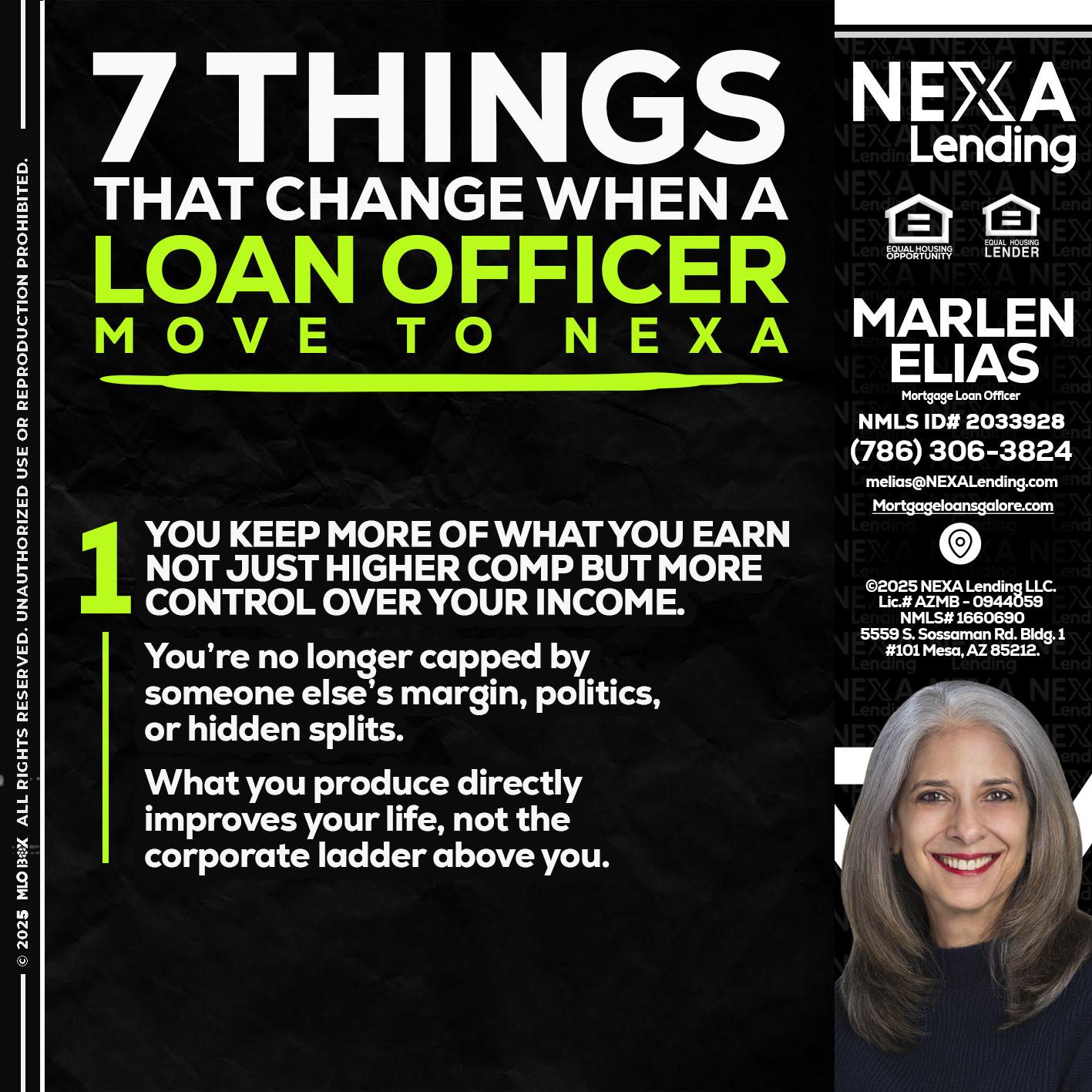 7 THINGS (1) - Marlen Elias -Mortgage Loan Officer