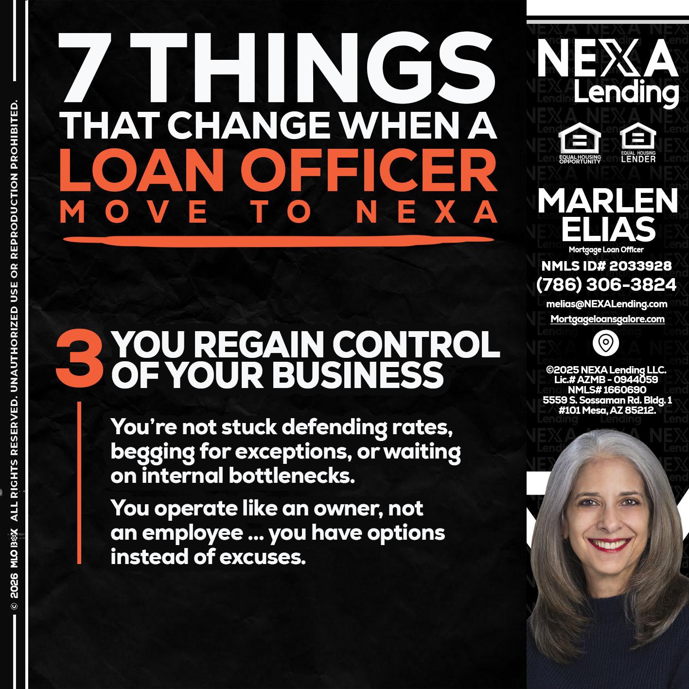 7 things (3) - Marlen Elias -Mortgage Loan Officer
