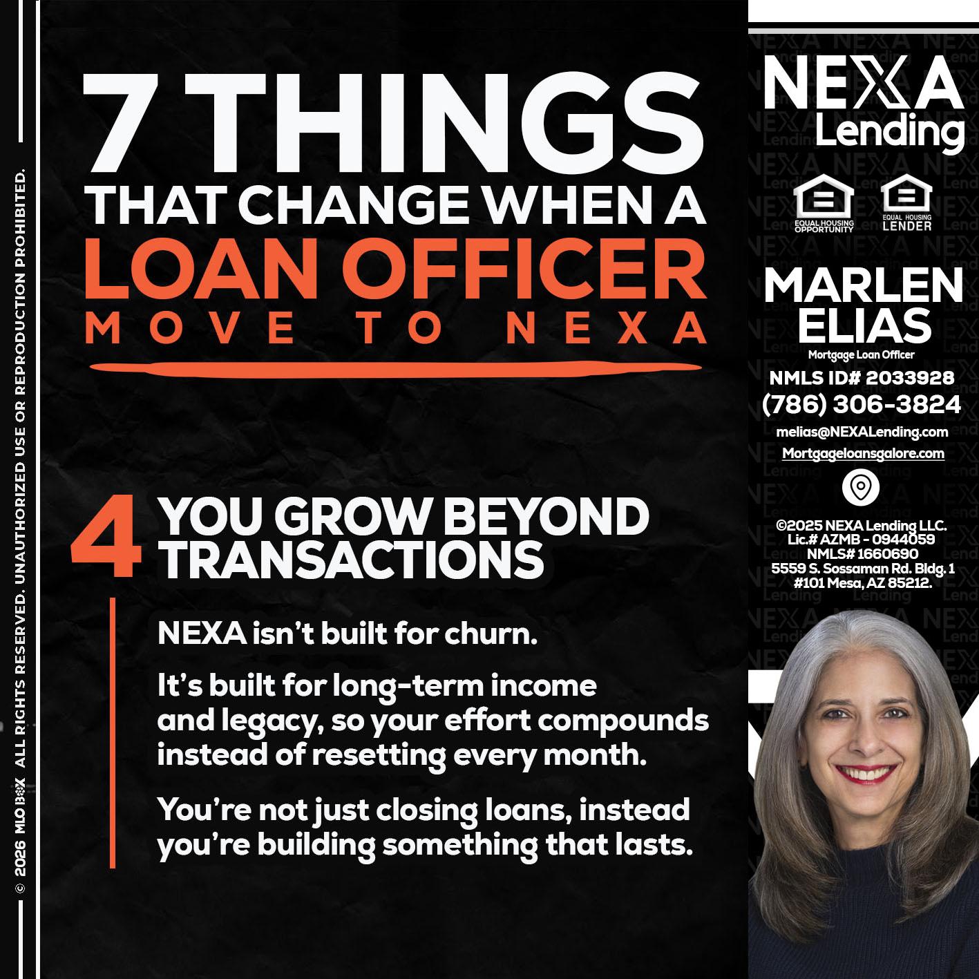 7 THINGS (4) - Marlen Elias -Mortgage Loan Officer