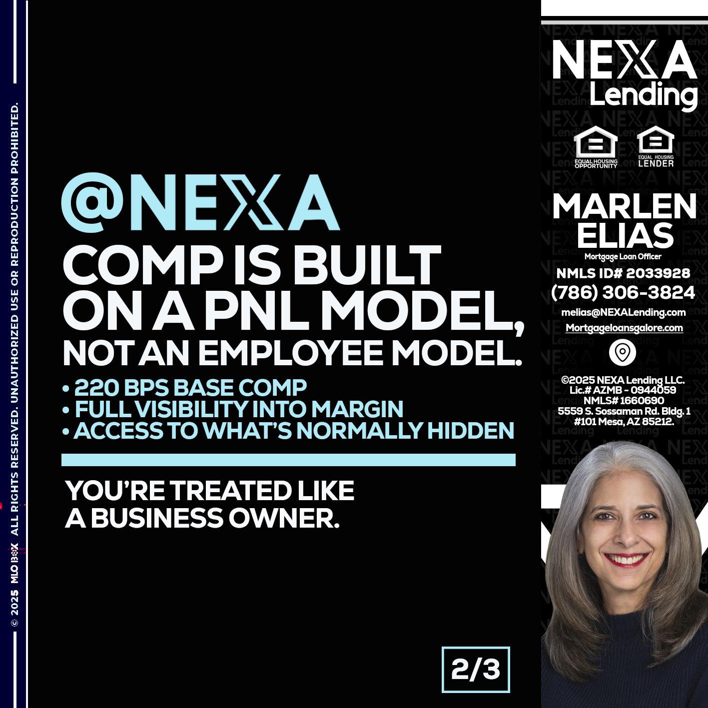 2 OF 3 - Marlen Elias -Mortgage Loan Officer